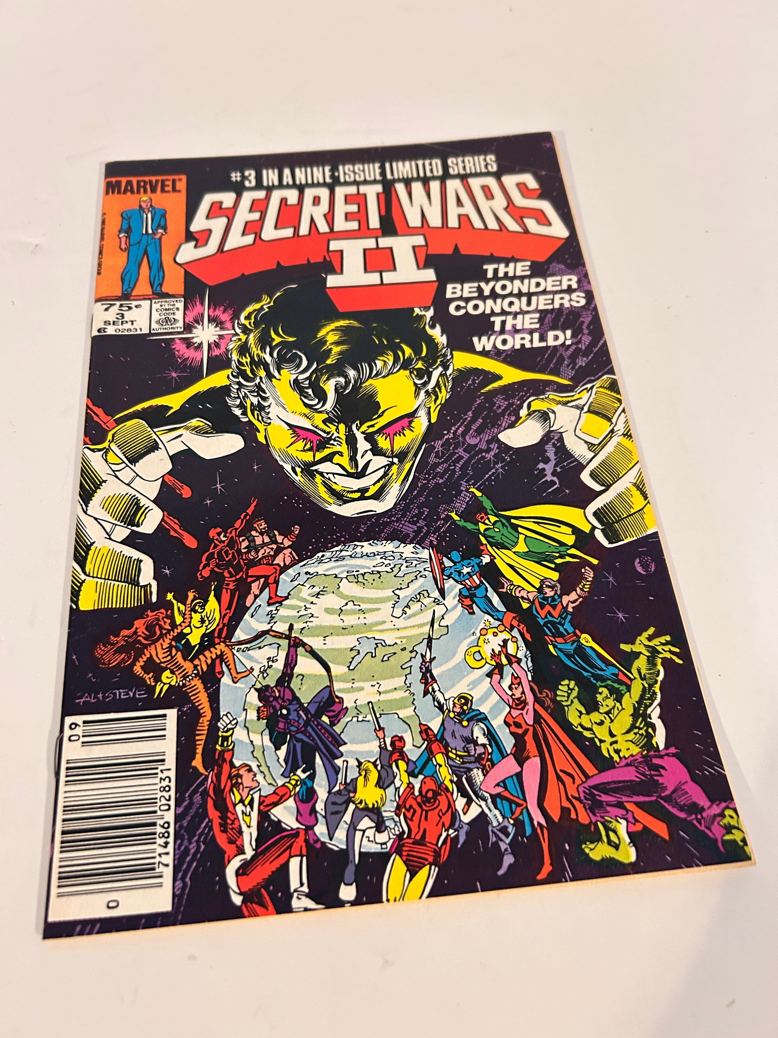 Secret Wars II #3 - 1st Full Beyonder, Marvel 1985 (1 of 2)