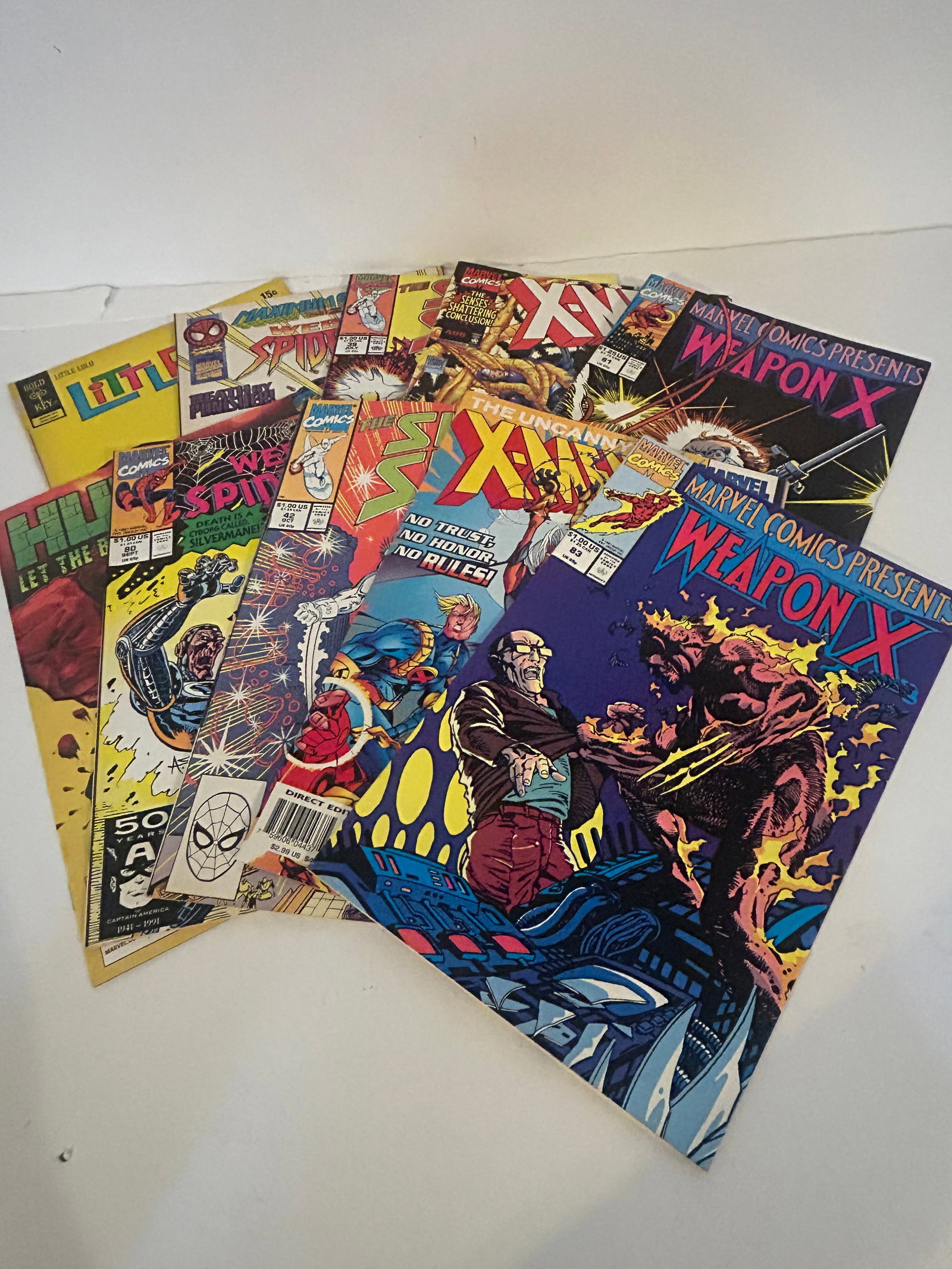 Vintage Lot of 10 Good Comic Books: Vintage Lot of 10 Good Comic Books Please view all photos as they are part of the description and condition of this Item, Feel free to contact me with questions or picture requests! Used Item AS IS