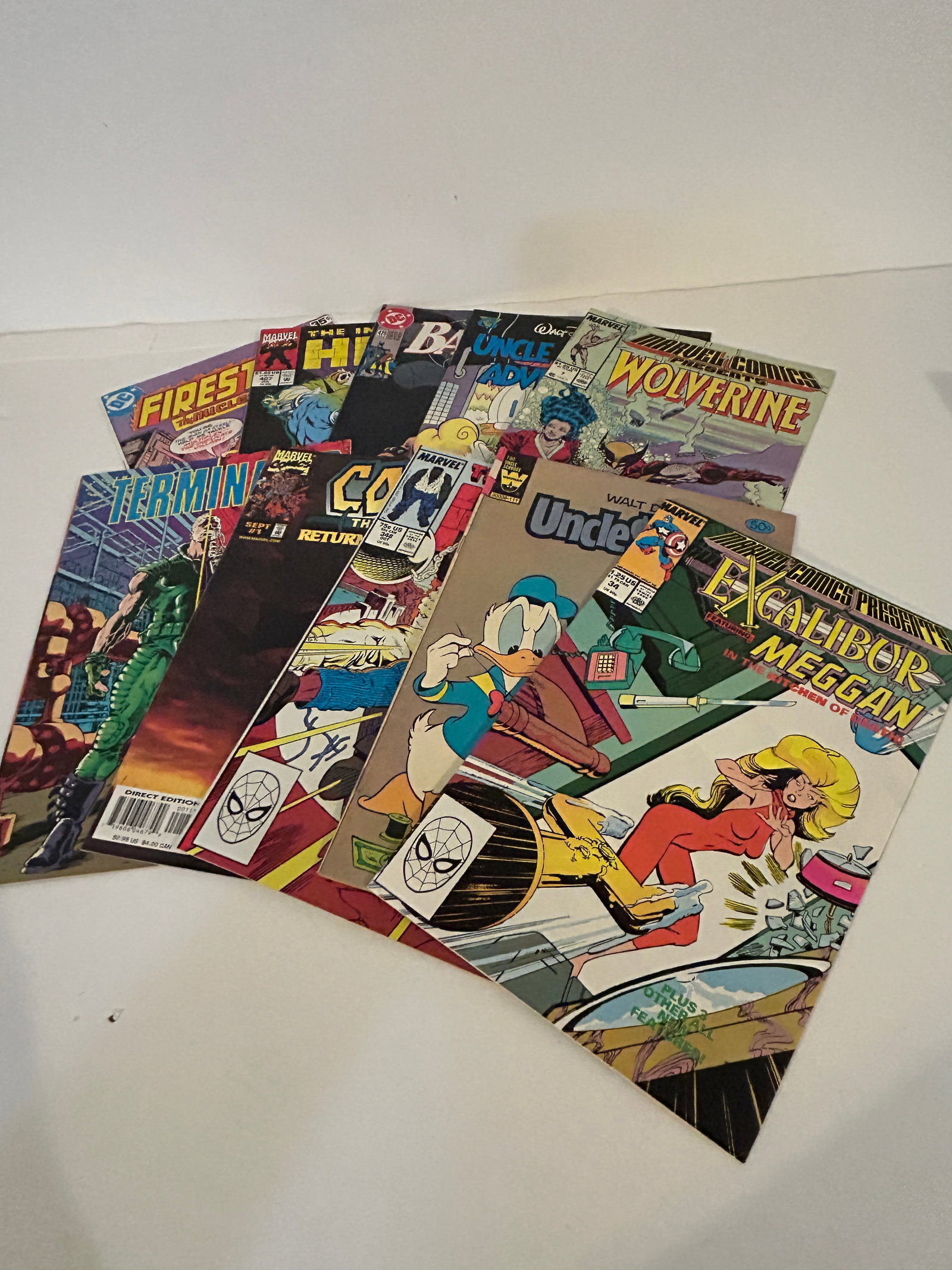 Vintage Lot of 10 Good Comics: Vintage Lot of 10 Good Comics Please view all photos as they are part of the description and condition of this Item, Feel free to contact me with questions or picture requests! Used Item AS IS