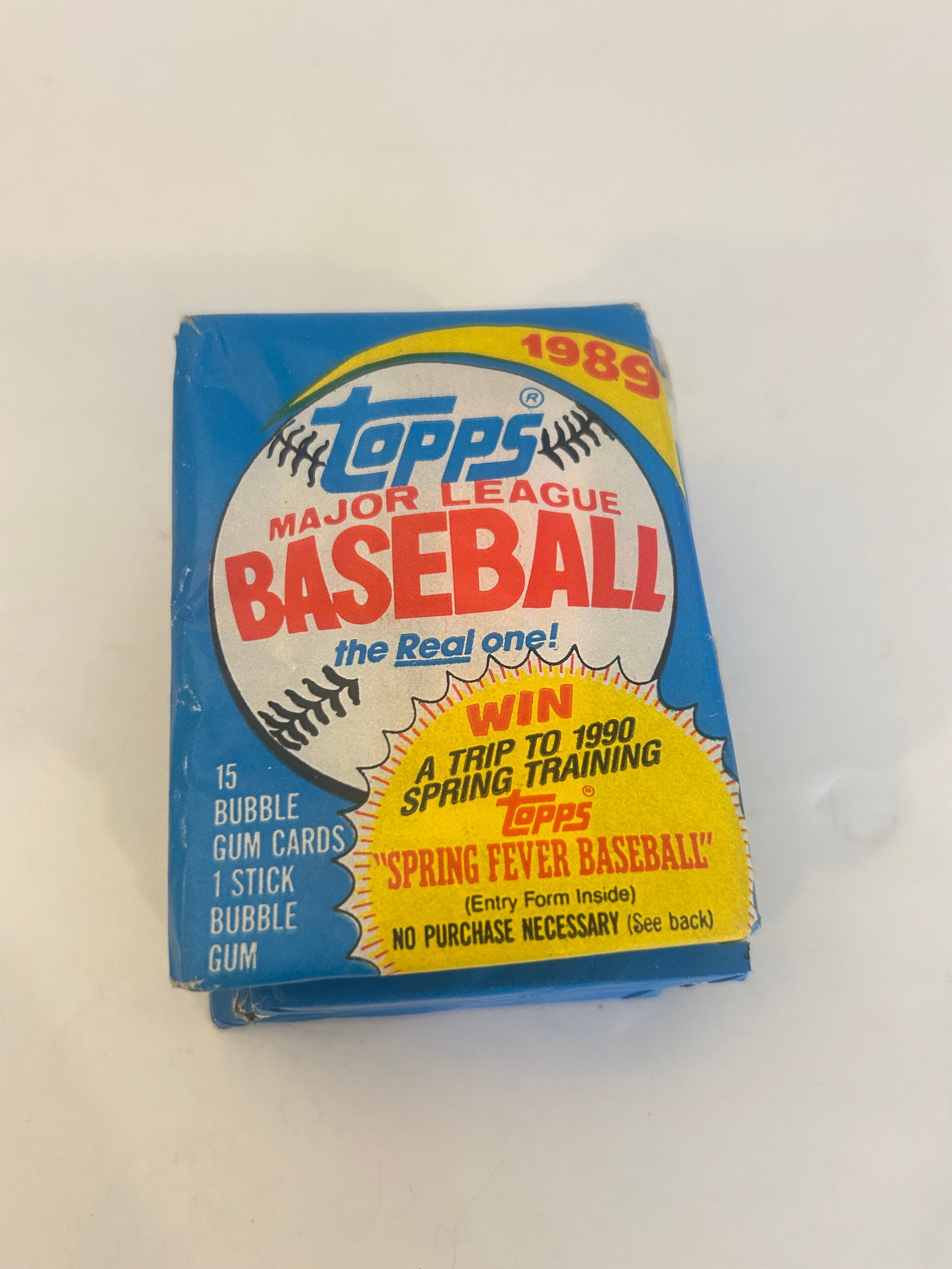 Vintage Lot of 5 1989 Topps Baseball Card Packs