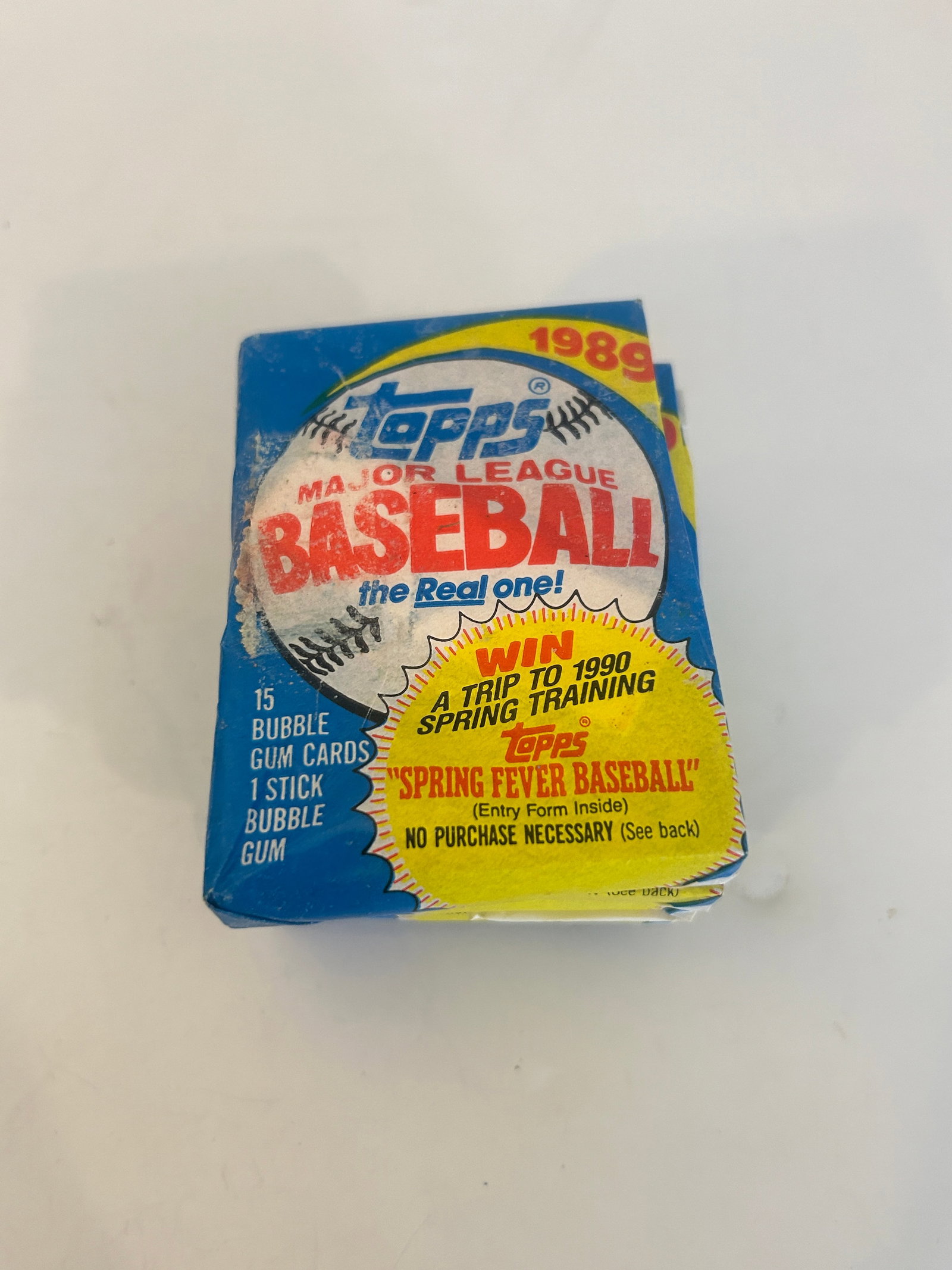 Vintage Lot of 5 1989 Topps Baseball Card Packs