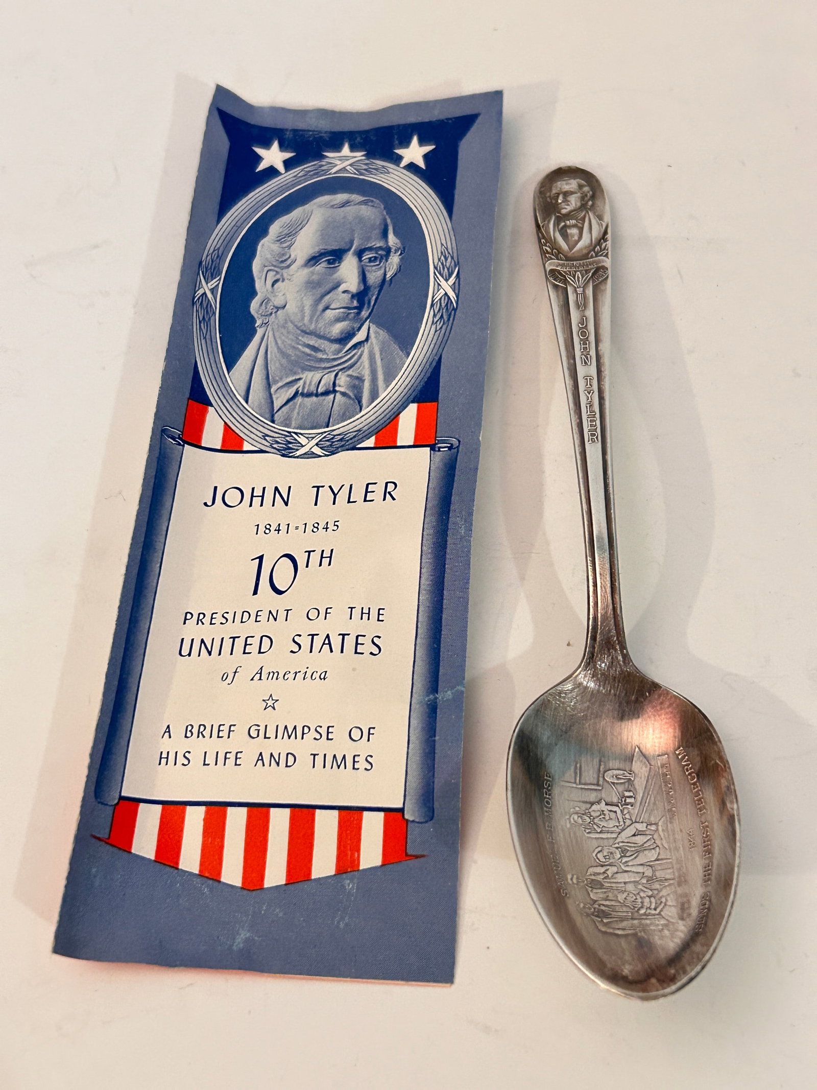 Vintage Wm. Rogers Presidential Spoon