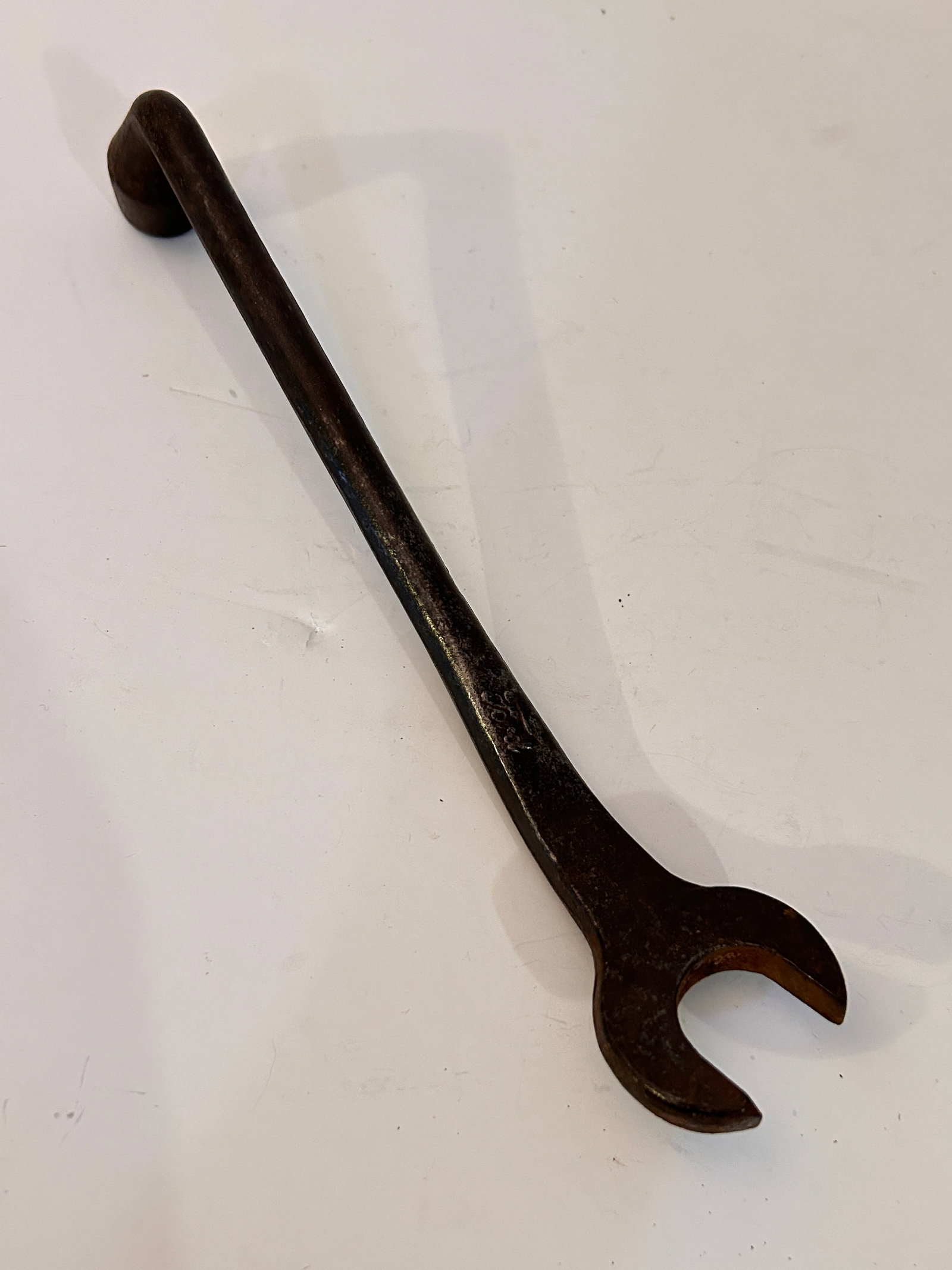 Vintage FORD Model T Script Logo Wrench Offset Handle Open and Closed End