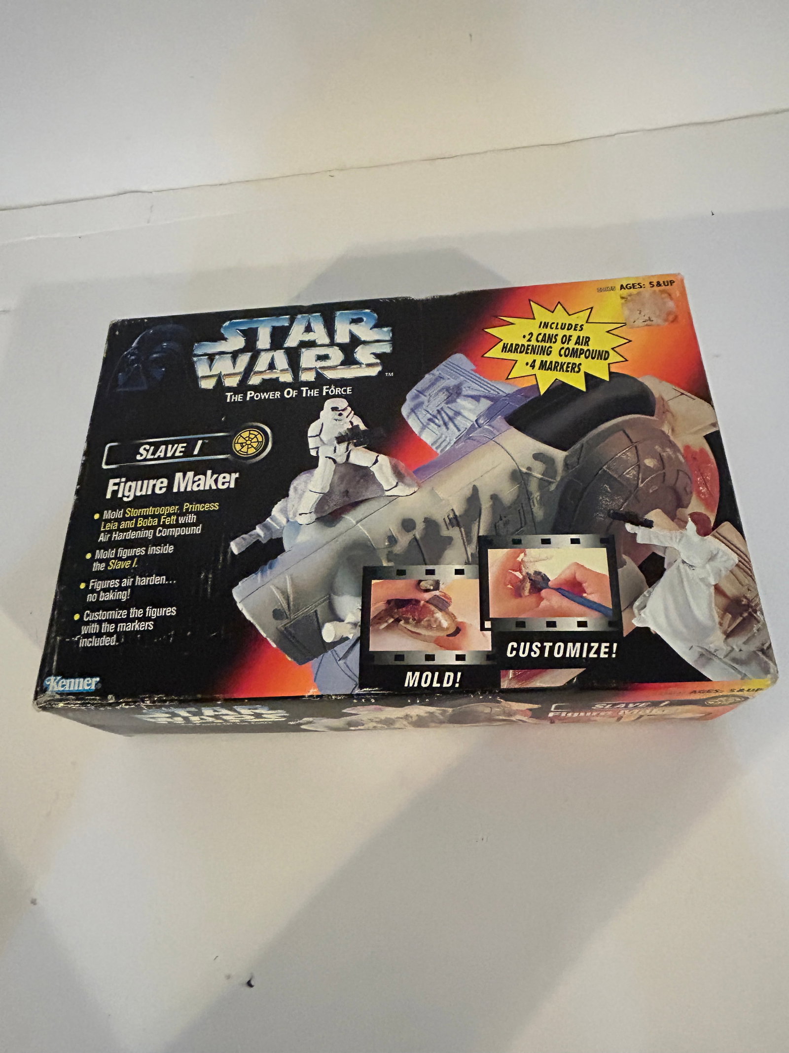 Star Wars TPOTF slave 1 Figure Maker Vintage Rare: Star Wars TPOTF slave 1 Figure Maker Vintage Rare Please view all photos as they are part of the description and condition of this Item, Feel free to contact me with questions or picture requests! Use