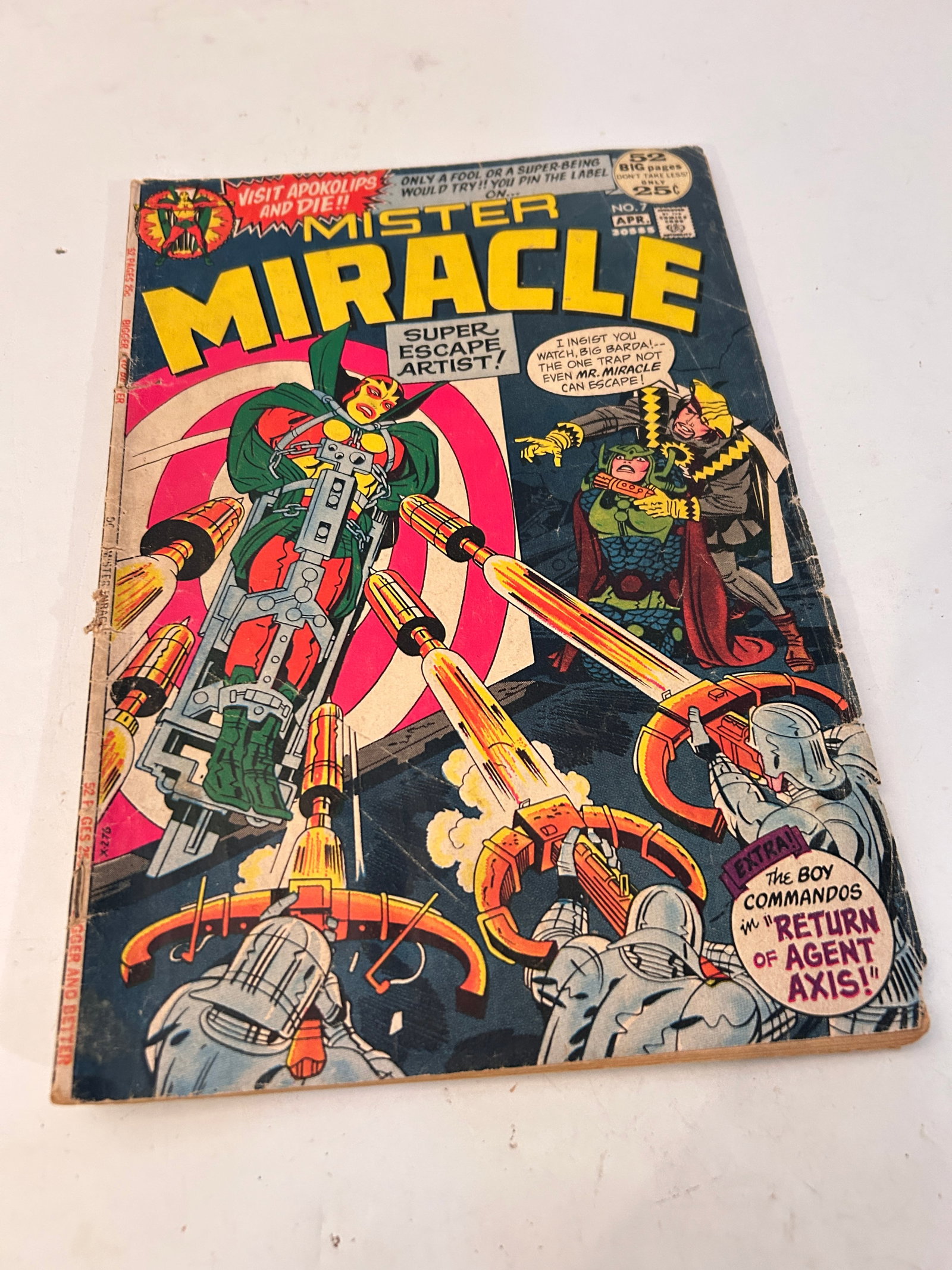 Vintage Comic Book Mister Miracle # 7 (1 of 2)