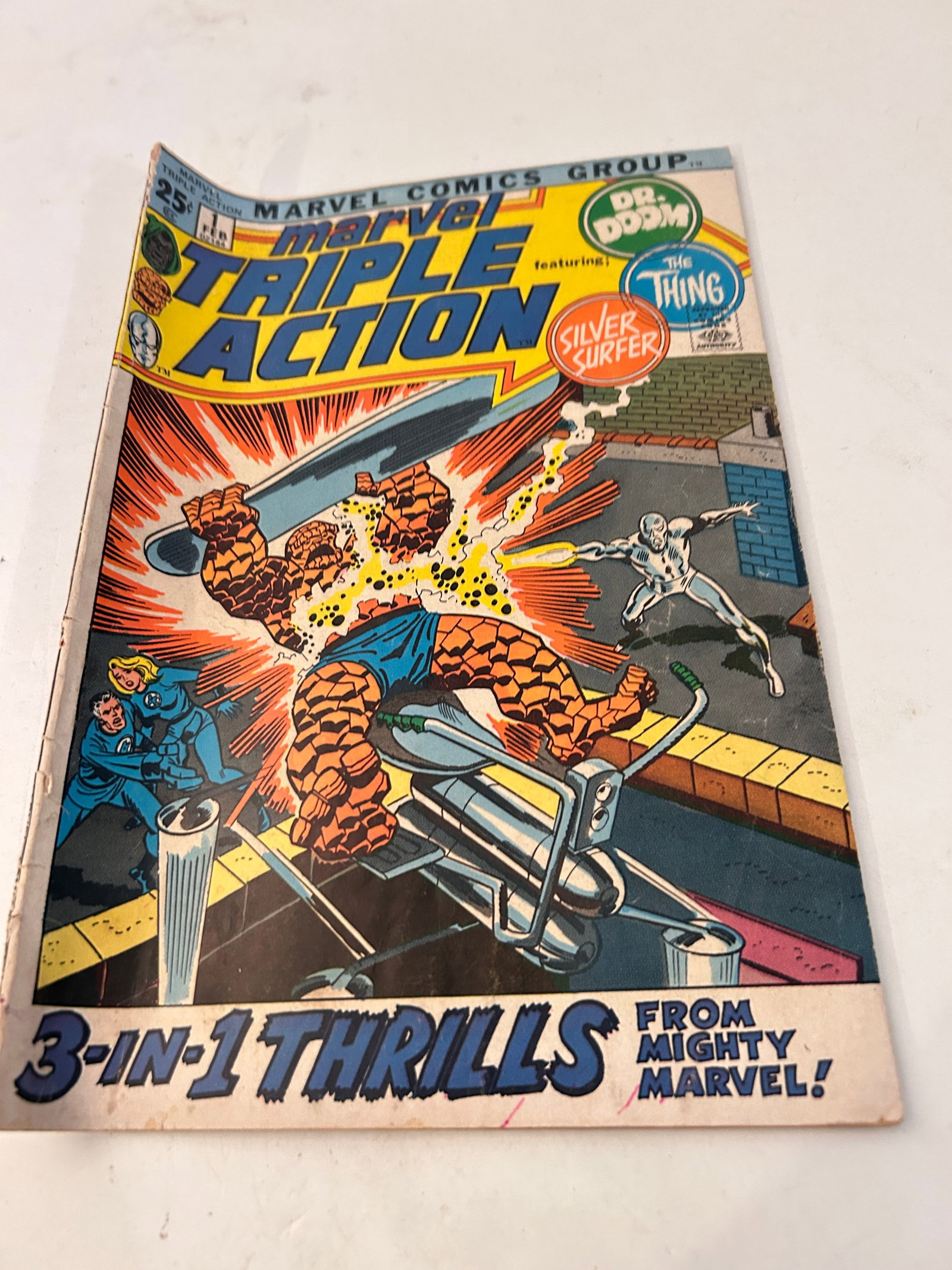 Vintage Comic Book Marvel Triple Action # 1 (1 of 2)