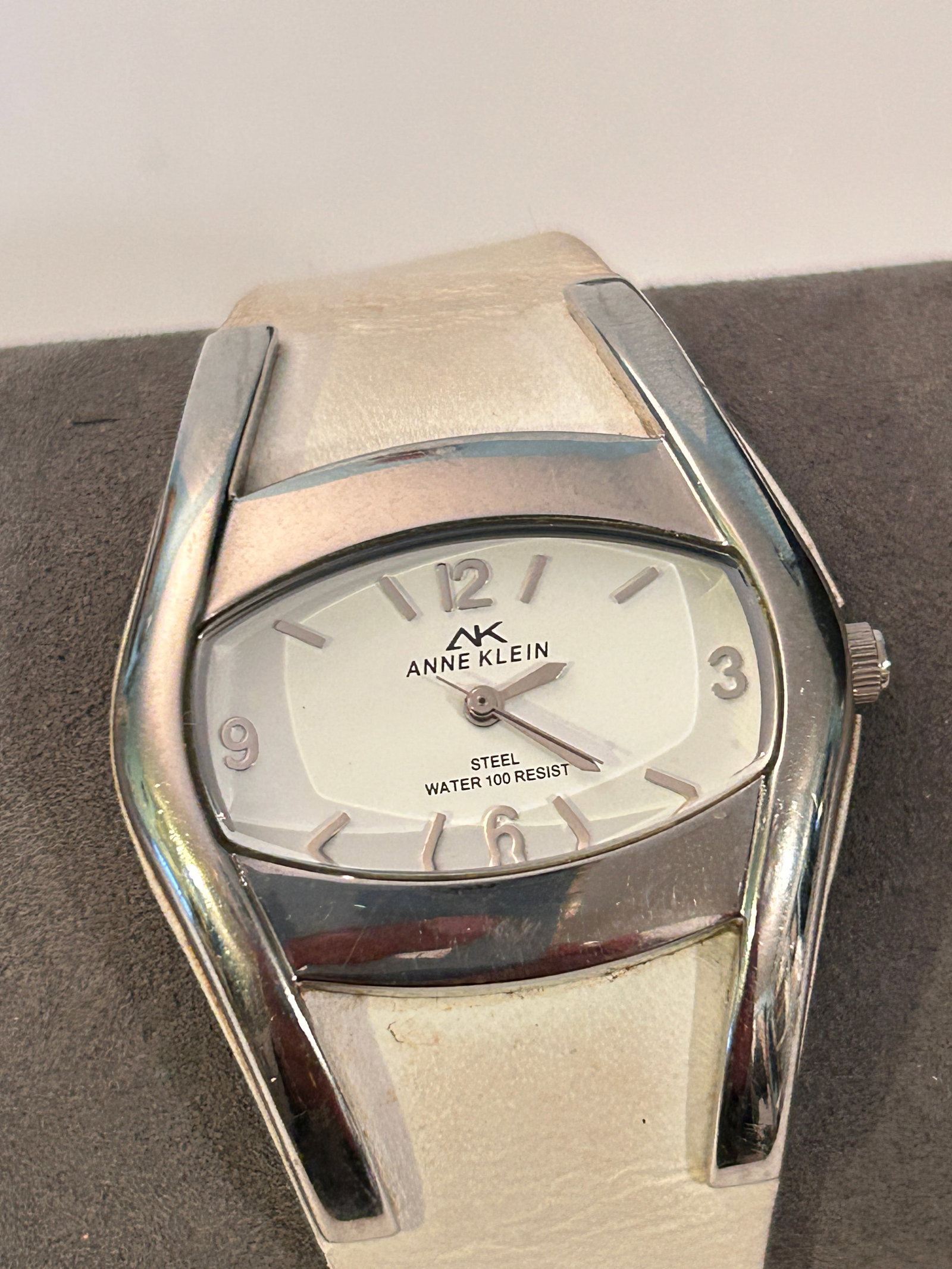 Anne Klein Womens Leather Working Watch Please view all photos as they are part of the description