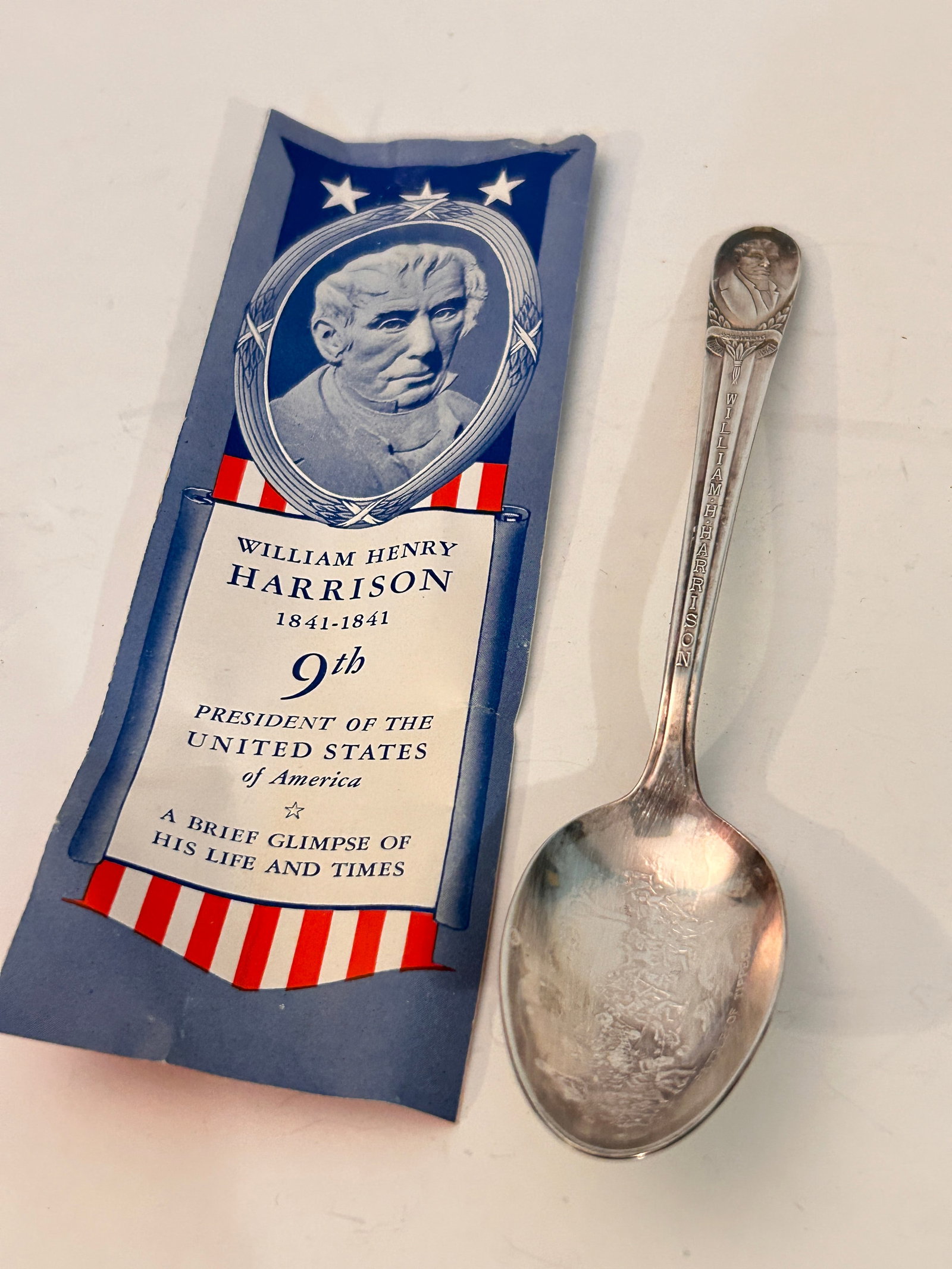 Vintage Wm. Rogers Presidential Spoon: Vintage Wm. Rogers Presidential Spoon Please view all photos as they are part of the description and condition of this Item, Feel free to contact me with questions or picture requests! Used Item AS IS