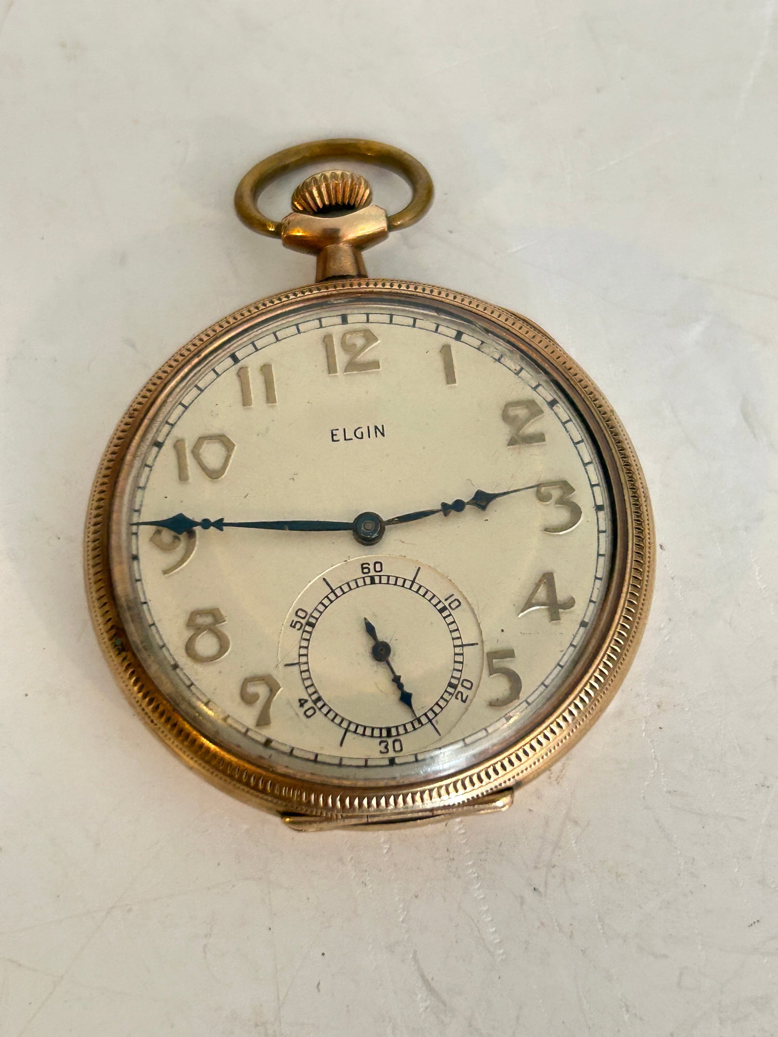 Elgin 17 Jewel Pocket Watch Working 1920s Gold Filled Open Face Case: Elgin 17 Jewel Pocket Watch Working 1920s Gold Filled Open Face Case Please view all photos as they are part of the description and condition of this Item, Feel free to contact me with questions or pi