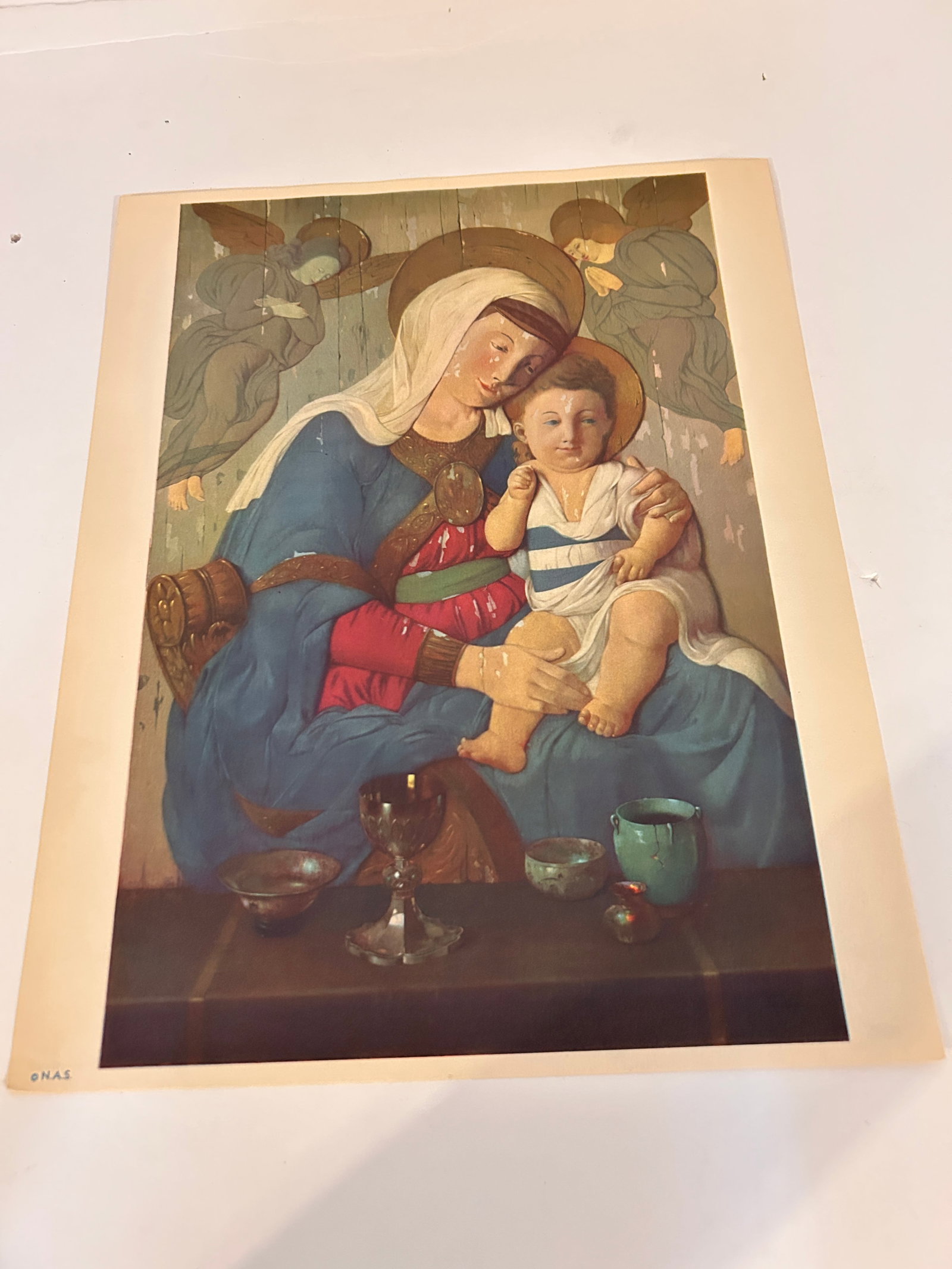 1942 NY Worlds Fair N.A.S. Lithograph 14" X 10" (1 of 5)