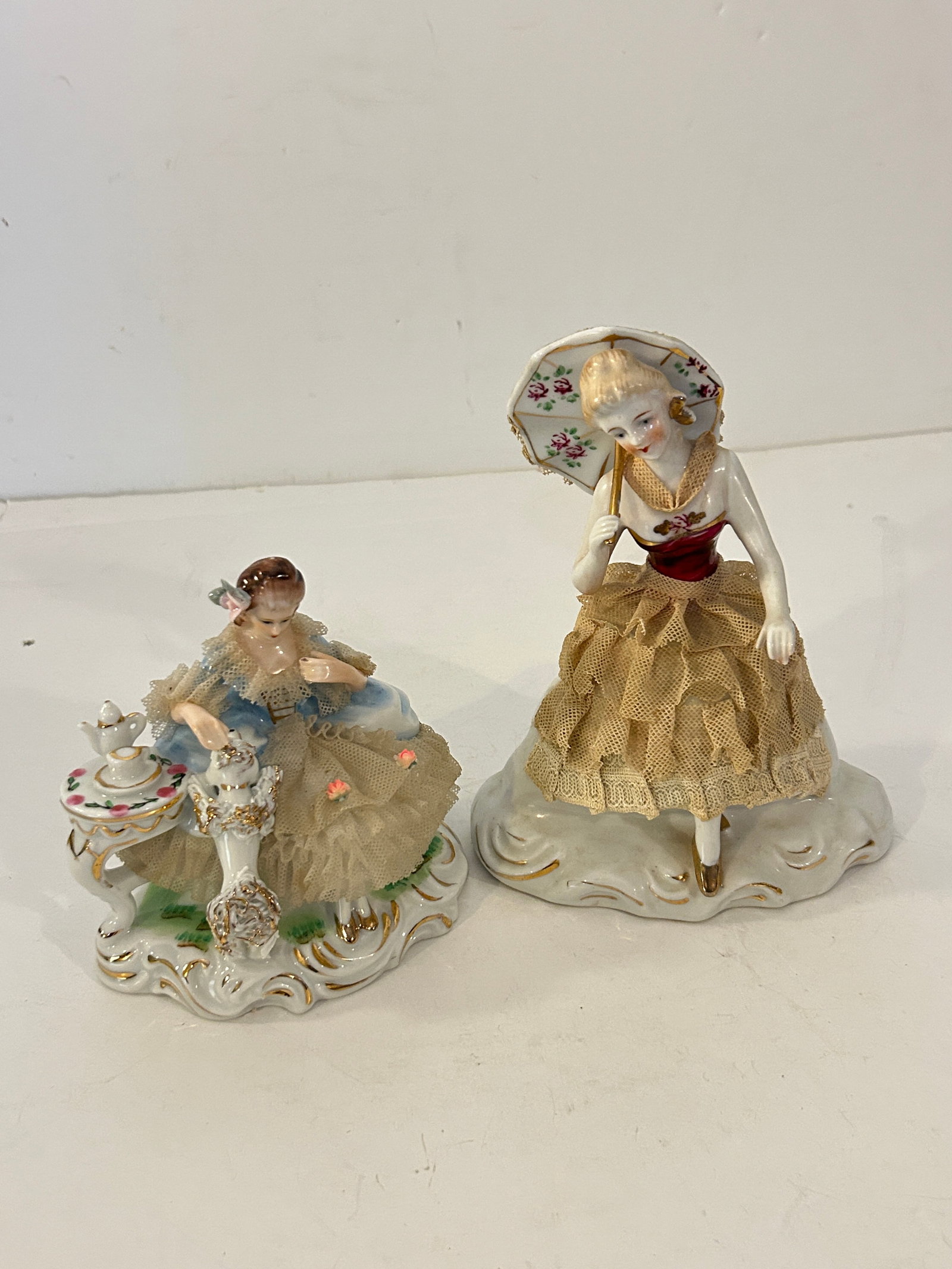 Antique Porcelain Figurines lot 2 (1 of 4)