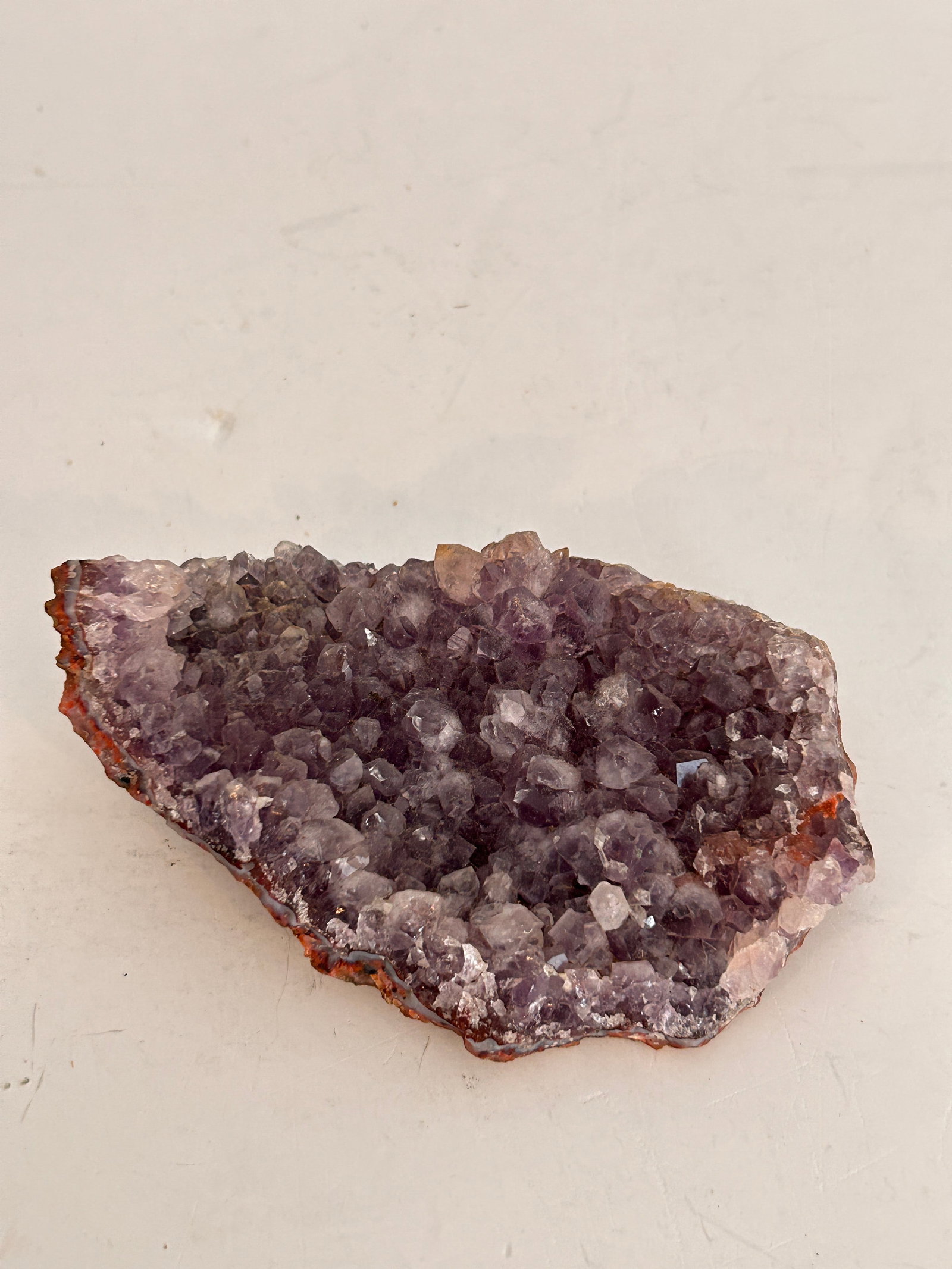 Natural Purple Amethyst Geode Quartz Cluster Crystal 7.6 oz (1 of 4)
