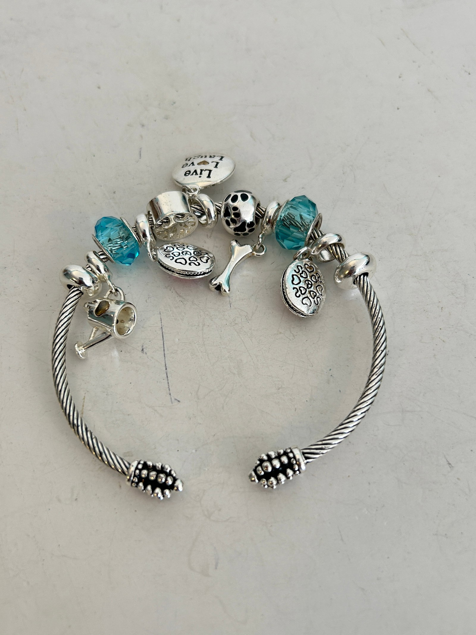 Vintage Multi Charm Bracelet