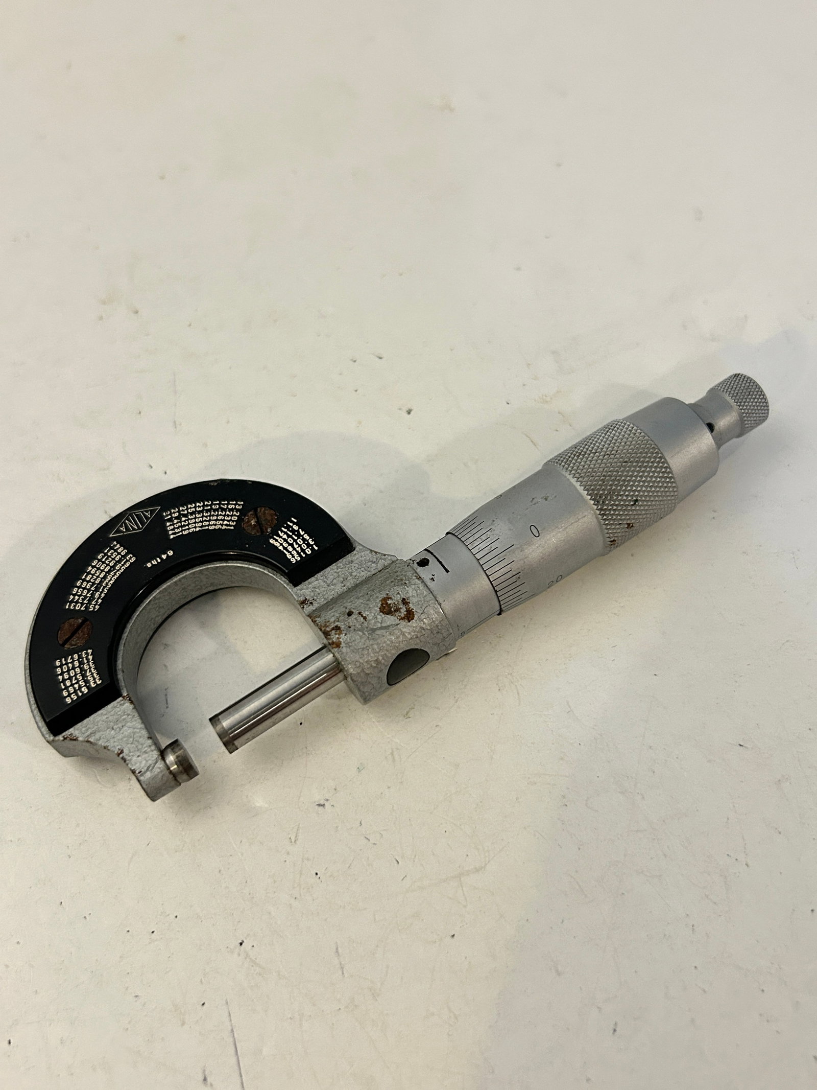 Vintage Swiss-Made Etalon Alina 23C Outside Micrometer (1 of 3)
