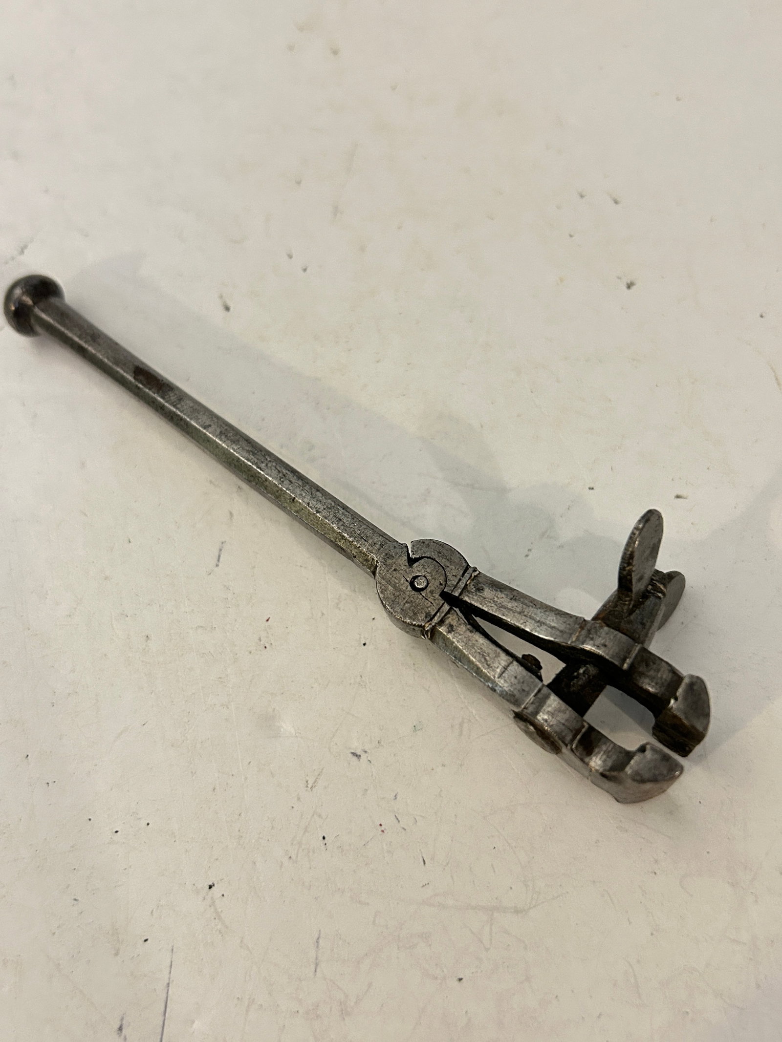 Jewelers/Watchmakers/Machinists Hand Vise Antique Rare Tool 4 1/2" (1 of 5)