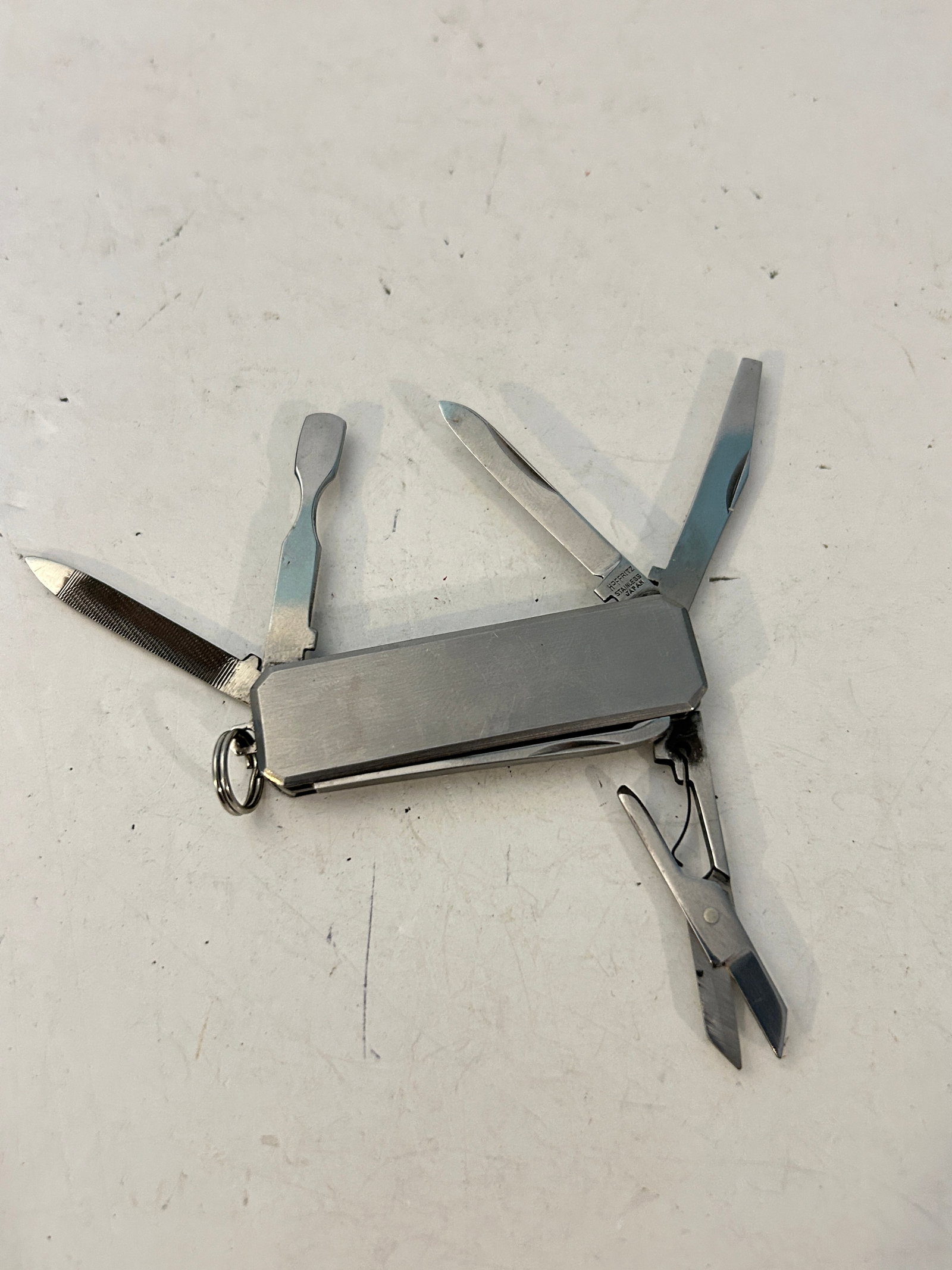 Vintage Hoffritz Germany Multi-Tool Folding Blade Pocket Knife: Vintage Hoffritz Germany Multi-Tool Folding Blade Pocket Knife Please view all photos as they are part of the description and condition of this Item, Feel free to contact me with questions or picture 