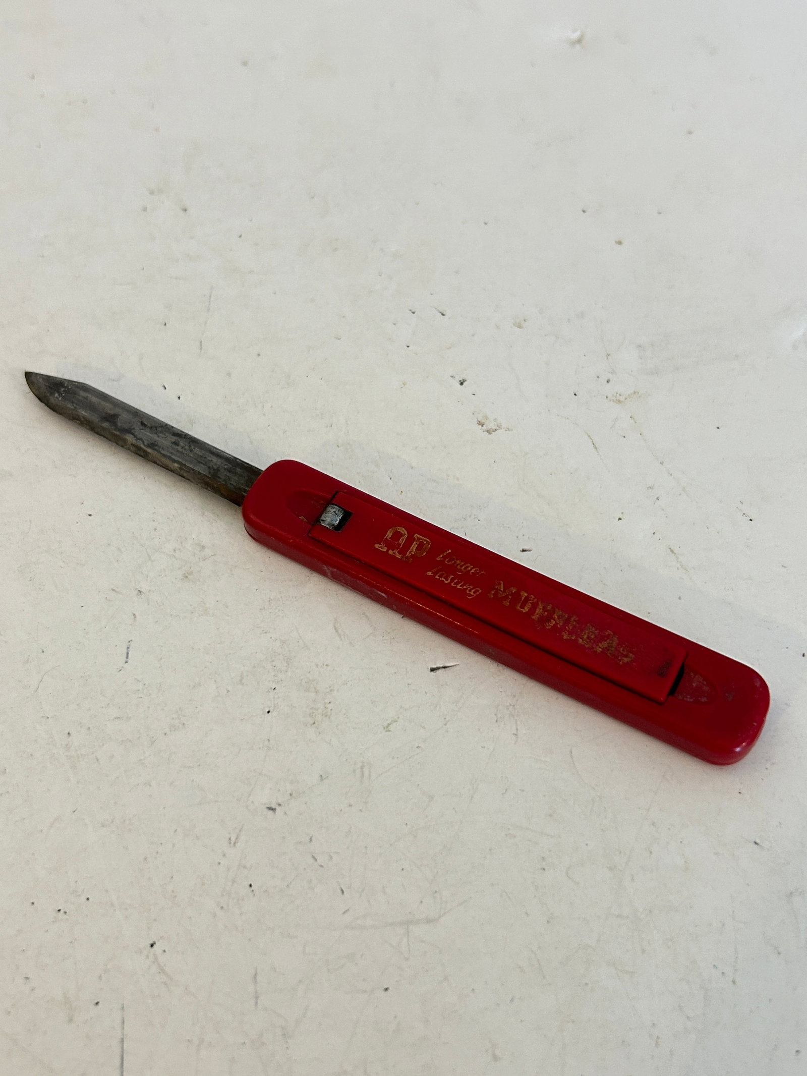 Vintage AP Muffler Speeds Auto Parts Shop Elmwood Park ILL. Advertising Knife (1 of 4)