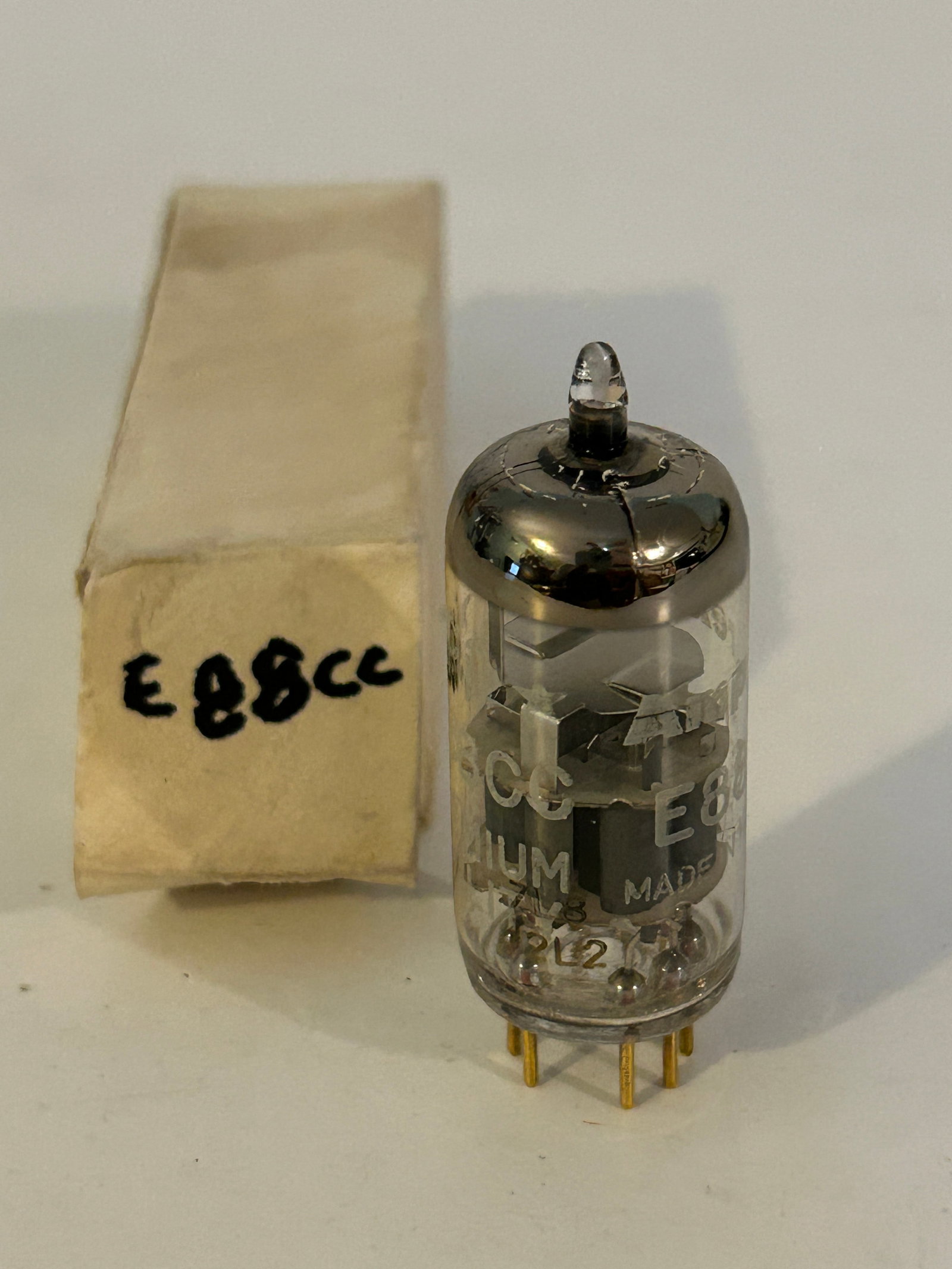 Amperex PQ 6922 ECC88 7L6 1962 USA Vacuum Tube New (1 of 5)