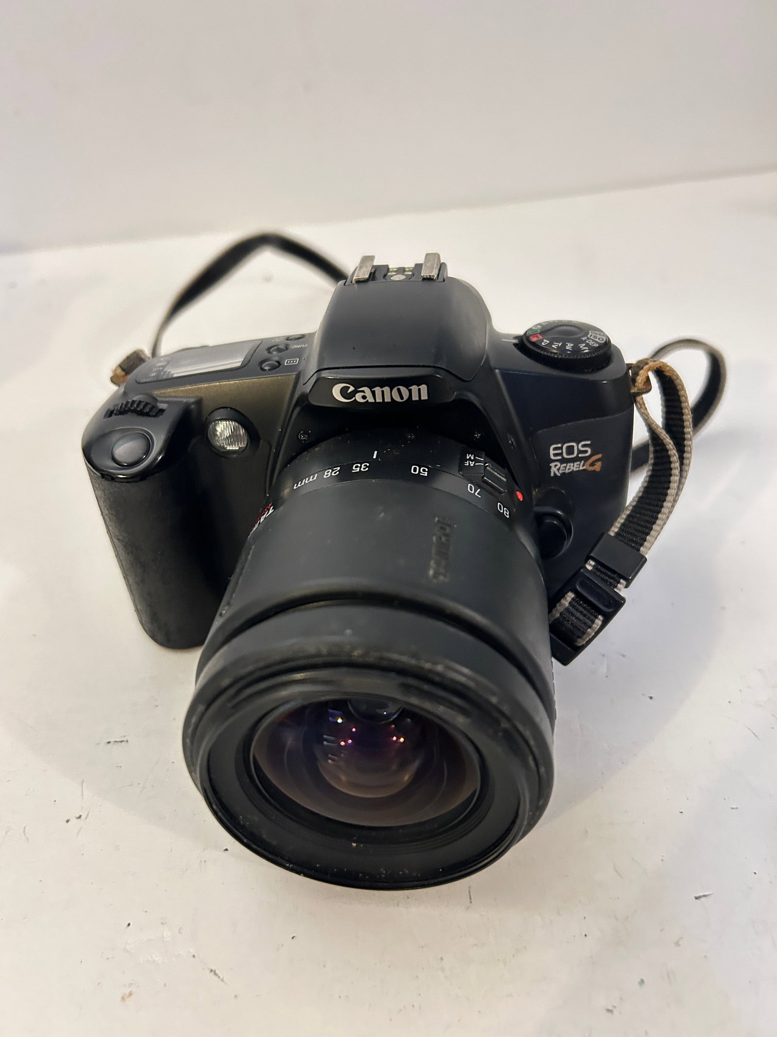 vintage Canon EOS Rebel G 35mm film SLR camera tamron af 28-80mm f3.5-5.6 (1 of 5)