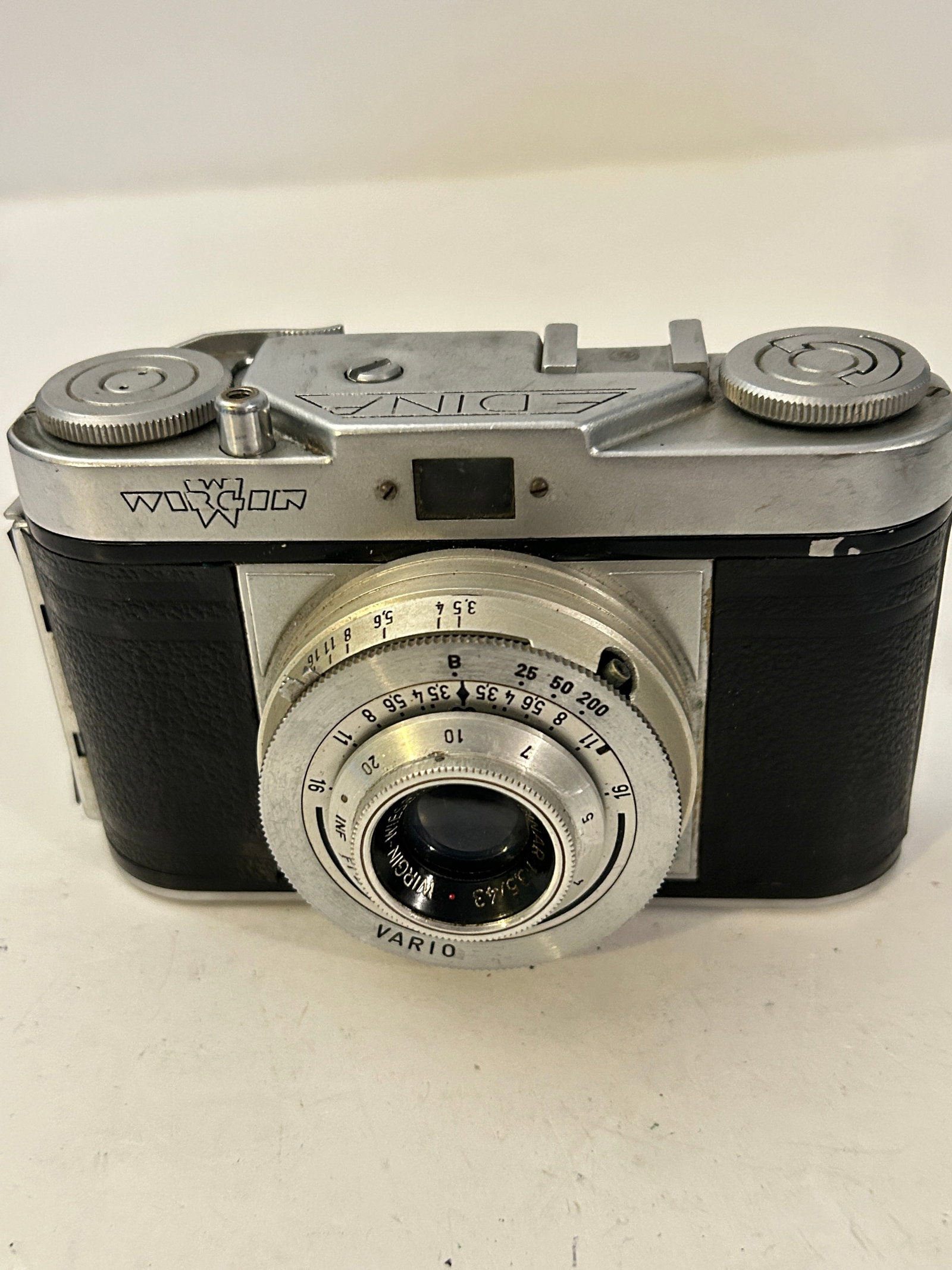 Wirgin Edna 35mm Rangefinder Camera with Edinar 43mm Lens c.1953 (1 of 6)