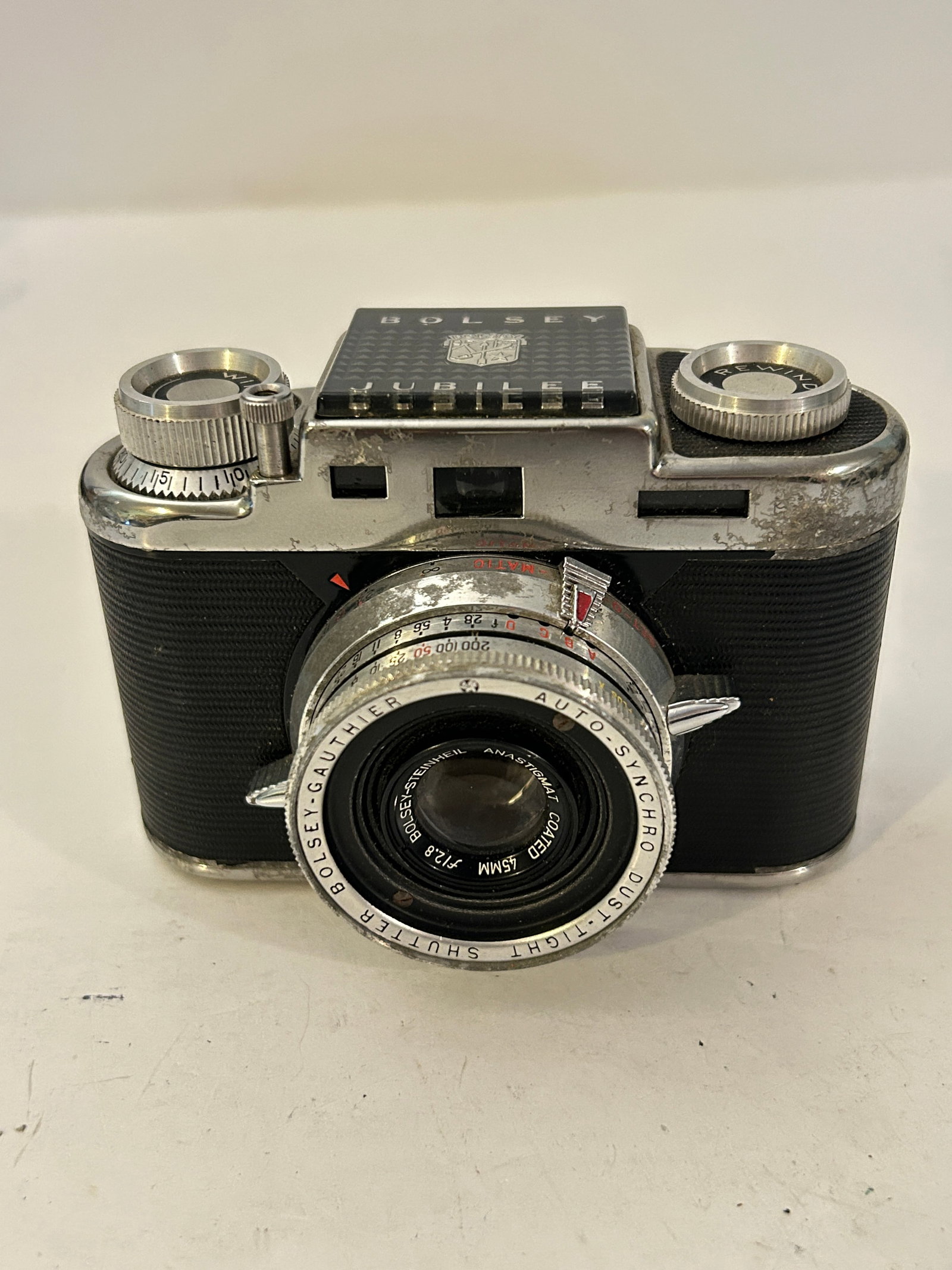 Vintage Bolsey Jubilee 35mm Film steinheil lens Camera (1 of 5)