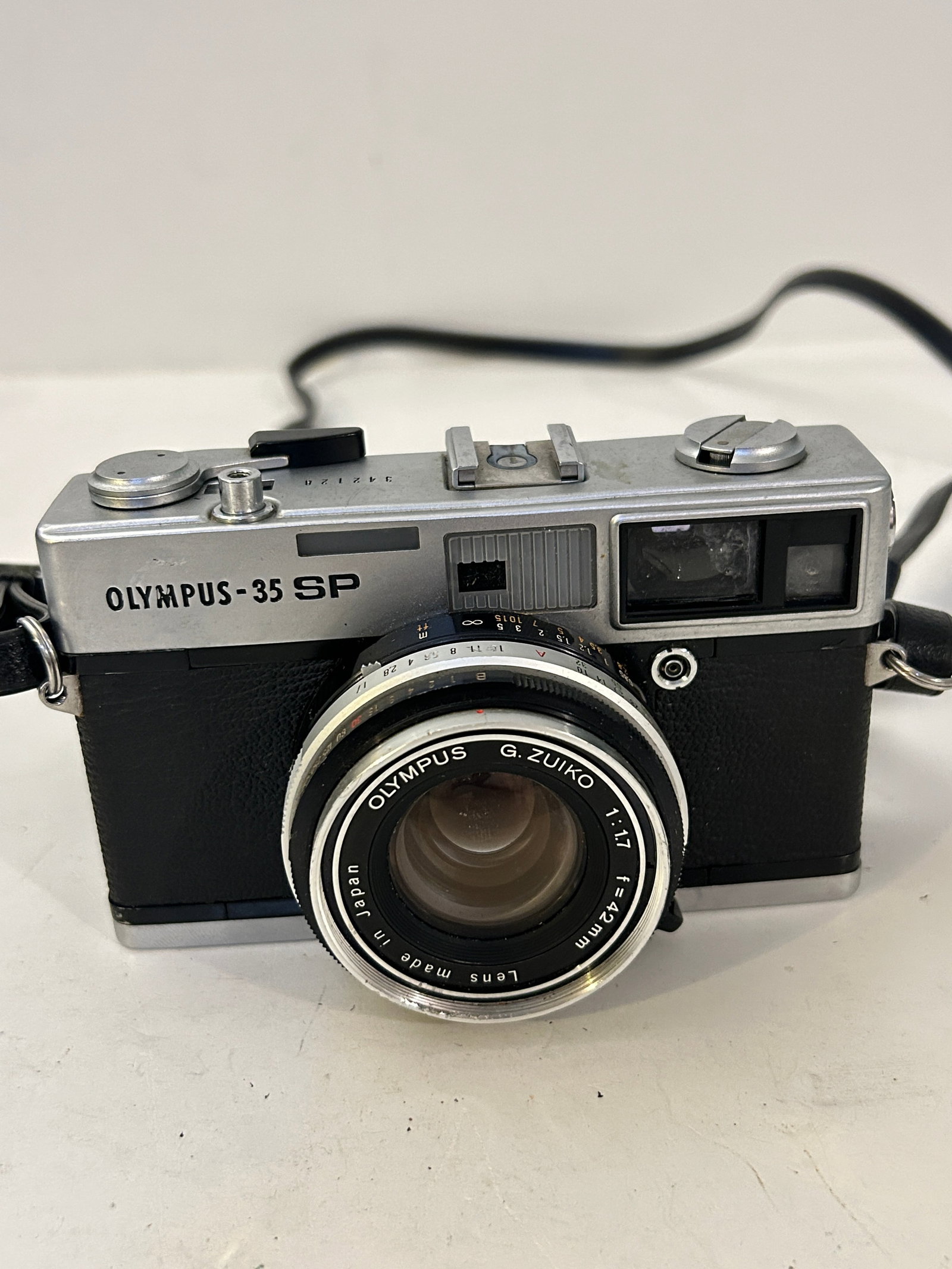 Olympus-35 SP 35mm Rangefinder Film Camera/G.Zuiko 42mm f/1.7 From Japan works (1 of 5)
