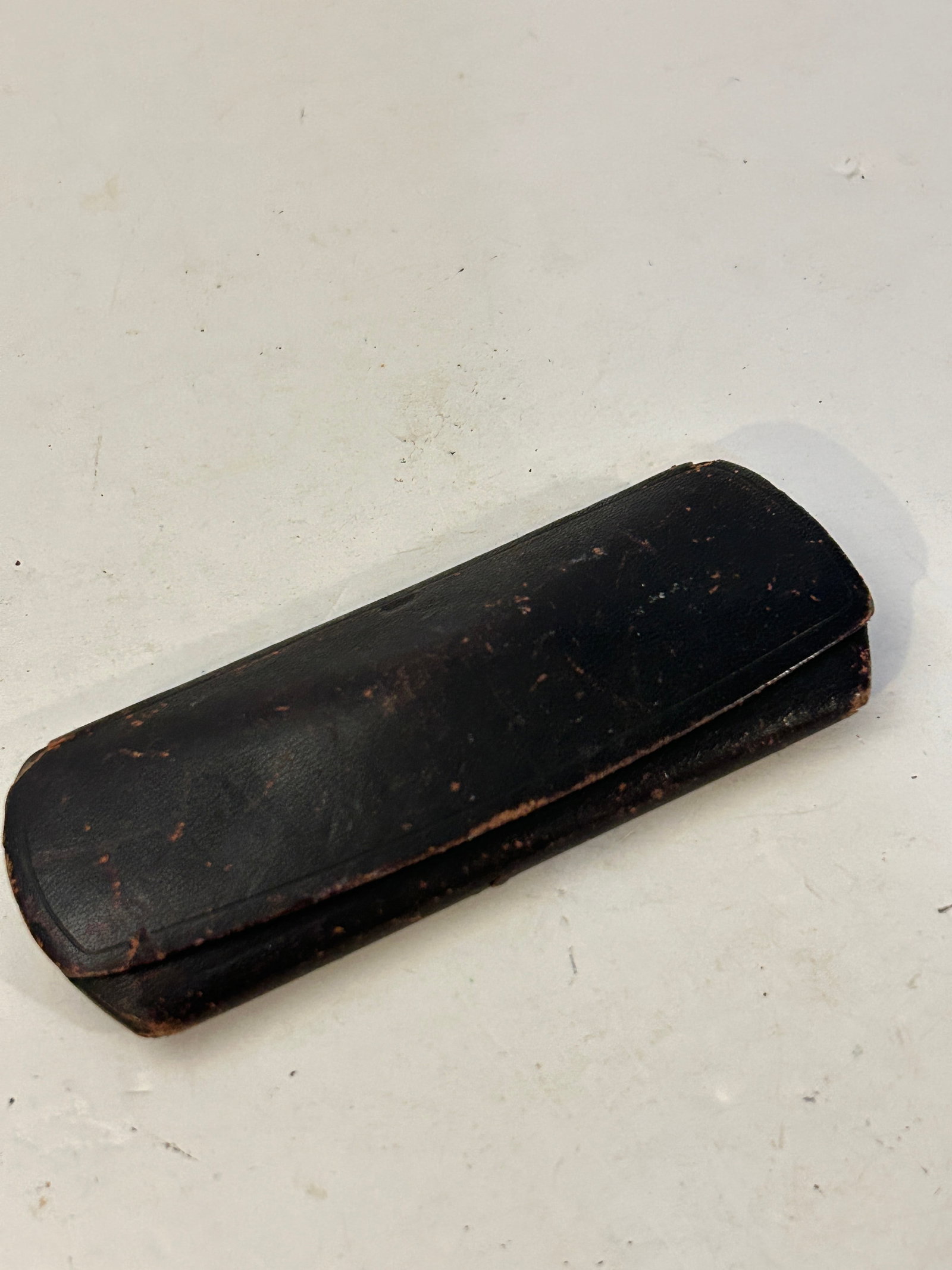 American Spectacle Co. vintage folding spectacles / eyeglasses case (1 of 3)