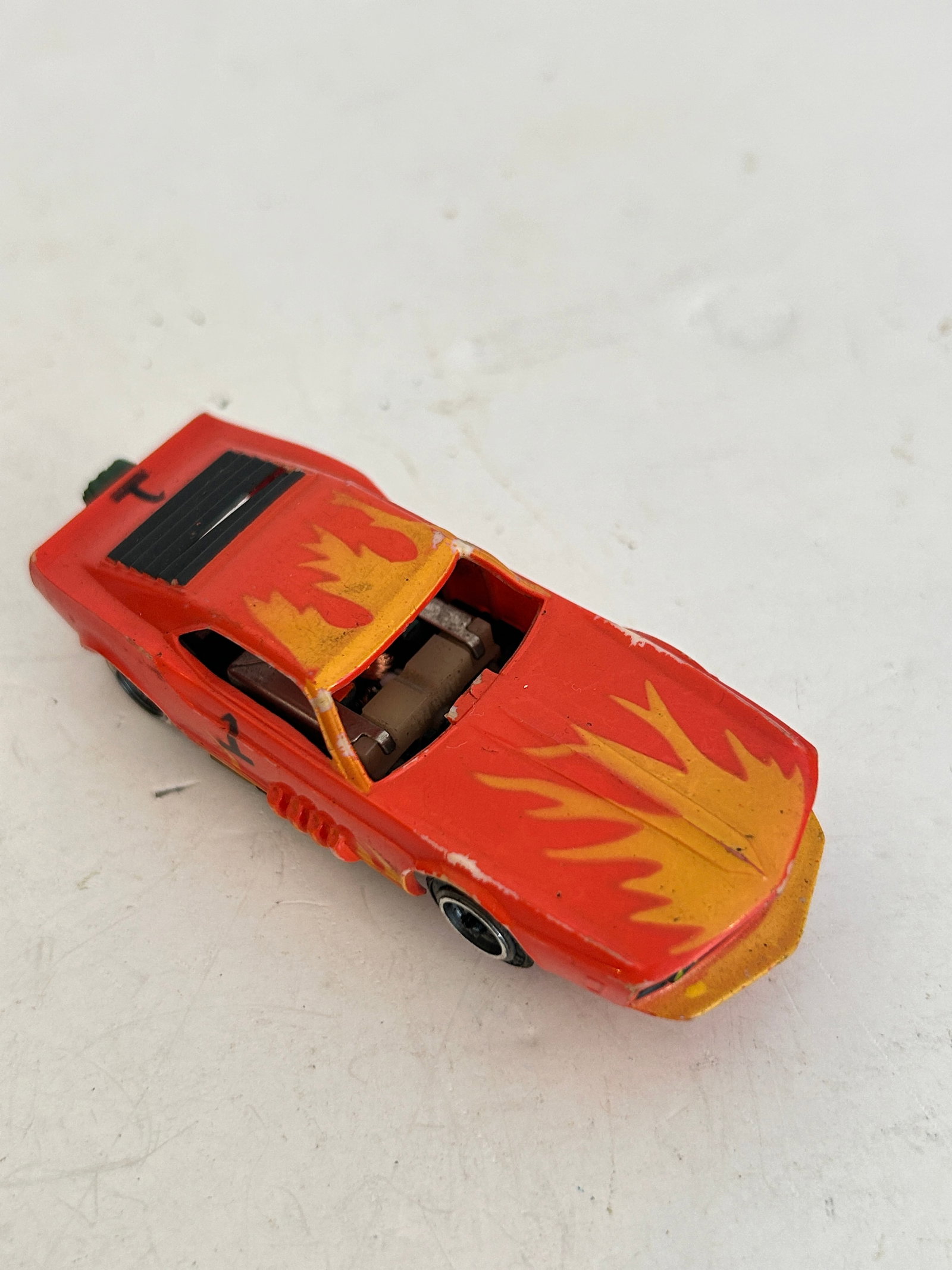 Tyco Pro Mustang Funny Car #1 HO scale slot car from the 1970s: Tyco Pro Mustang Funny Car #1 HO scale slot car from the 1970s Please view all photos as they are part of the description and condition of this Item, Feel free to contact me with questions or picture 