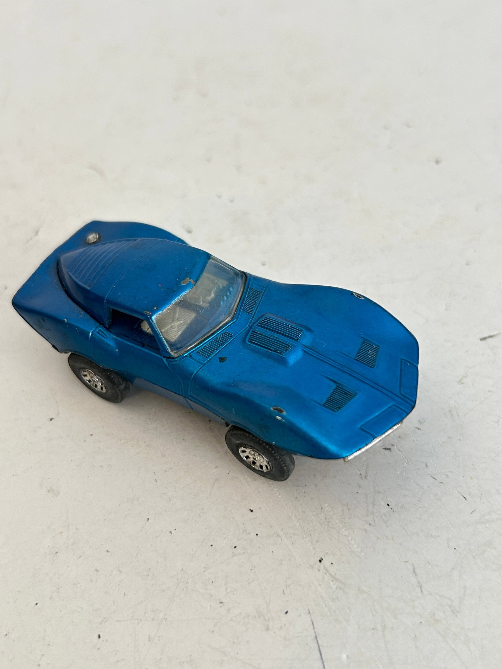 Aurora HO ThunderJet 1965 Chevrolet Mako Shark - (Rare) Blue (1 of 4)