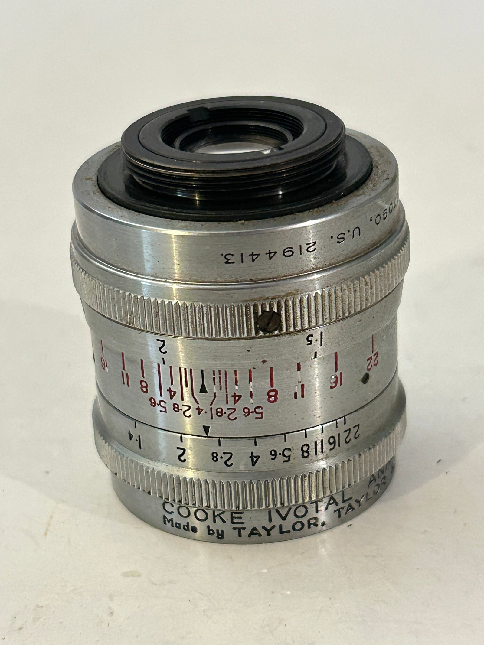 Taylor and Hobson Cooke Ivotal Anastigmat 1" f1.4 C Mount Lens (1 of 7)