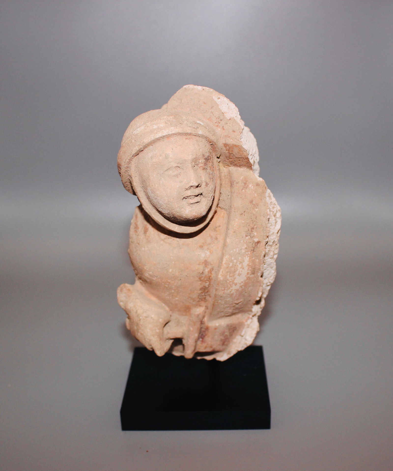 Gandharan Stucco Fragment of Warrior (1 of 8)