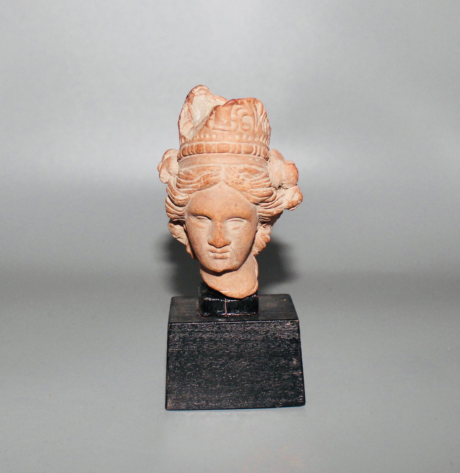 Hellenistic Terracotta Head of a Goddess (1 of 7)