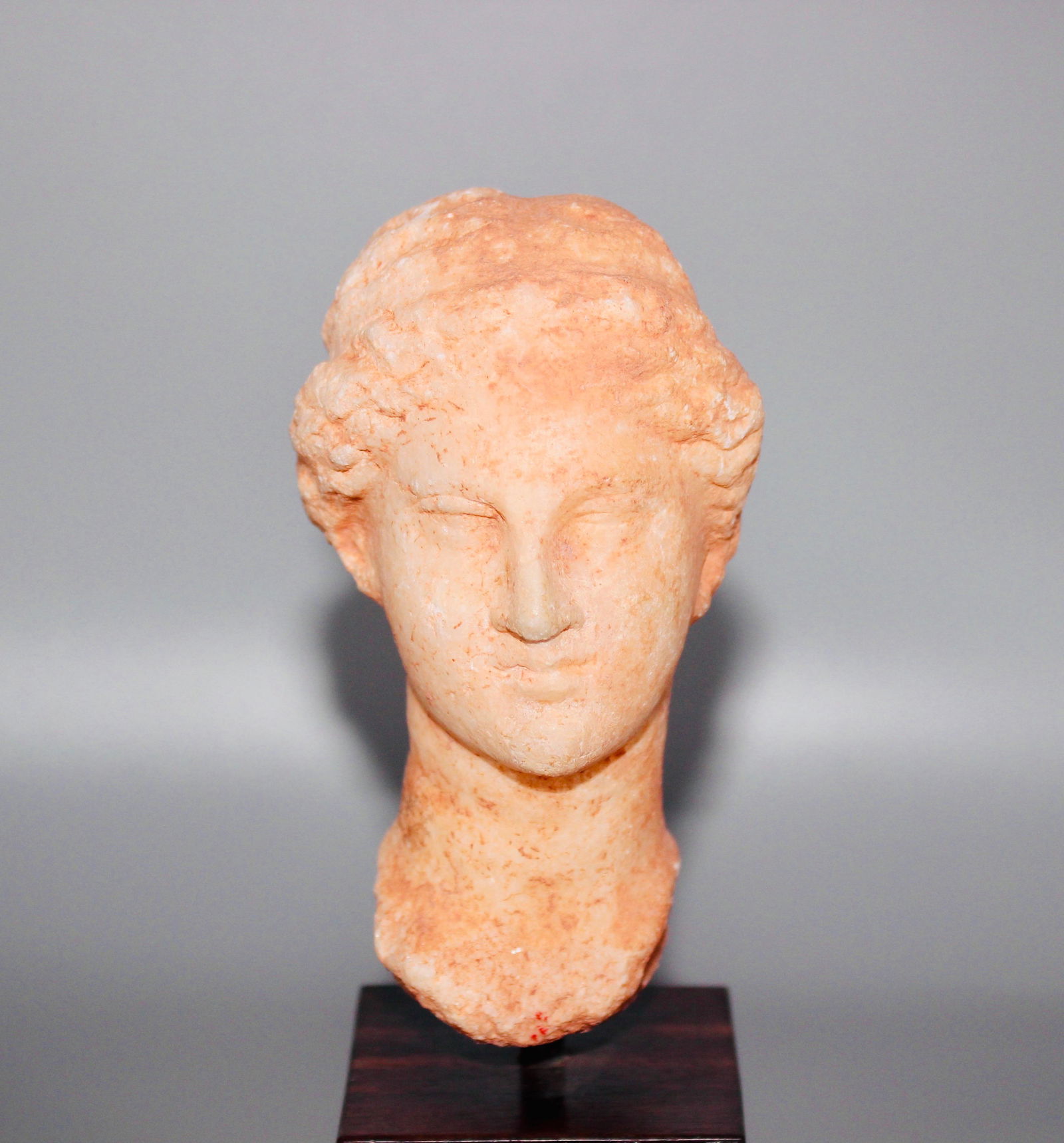 Hellenistic Marble Head of A Female Goddess (1 of 7)