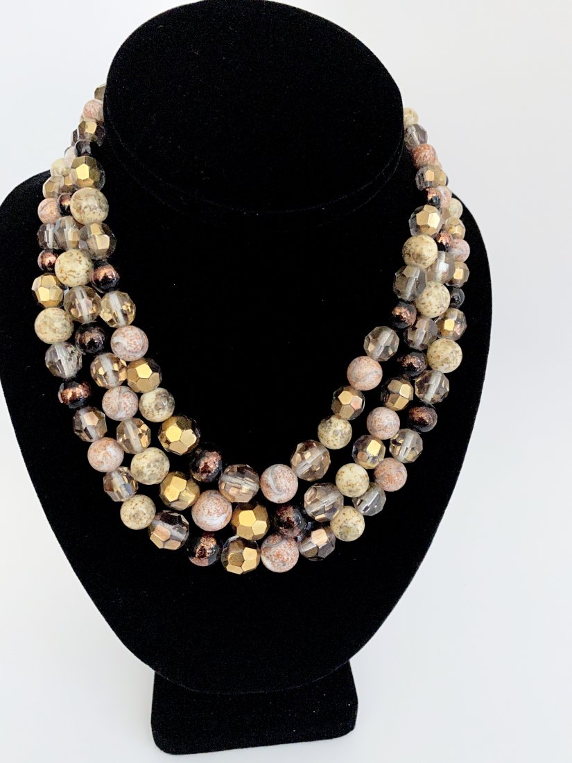 DATED & SIGNED 1960 CHRISTIAN DIOR RUNWAY NECKLACE (1 of 3)