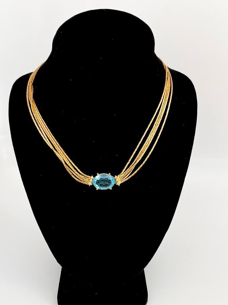 SIGNED VINTAGE CHRISTIAN DIOR PARIS RUNWAY NECKLACE (1 of 3)