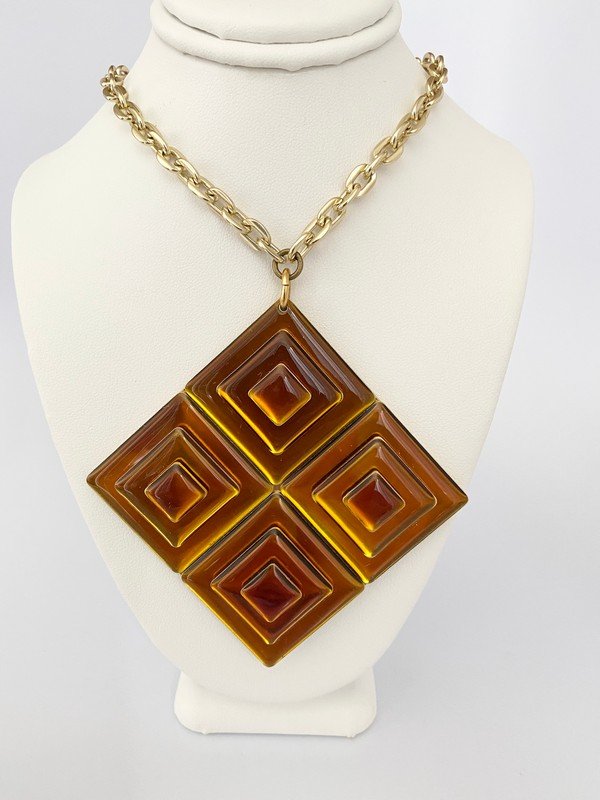 VINTAGE ATELIER DE THORDA AUSTRIA RUNWAY NECKLACE (1 of 2)