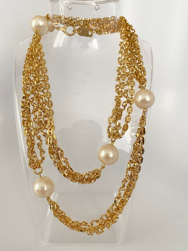 VINTAGE PAOLO GUCCI 70'S HAUTE COUTURE RUNWAY NECKLACE (1 of 4)