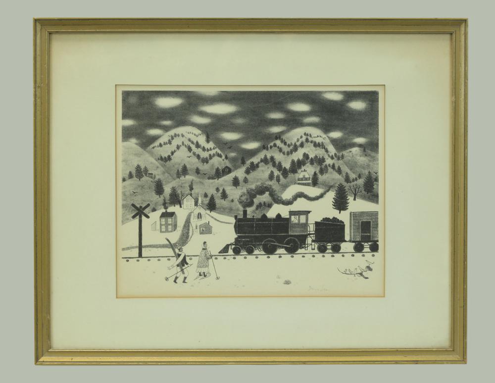 Doris Lee, Print, Afternoon Train, 20th century (1 of 8)