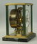 Atmosphere clock with marble base, Dore bronze, working - 3