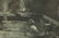 Russian Etching of Girl in Cottage, signed M,Klodt - 3