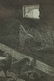 Russian Etching of Girl in Cottage, signed M,Klodt - 4