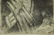 Russian Etching of Man with Cigarette, Signed - 3