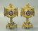 Dore Bronze Clock Set, 19th Century - 6