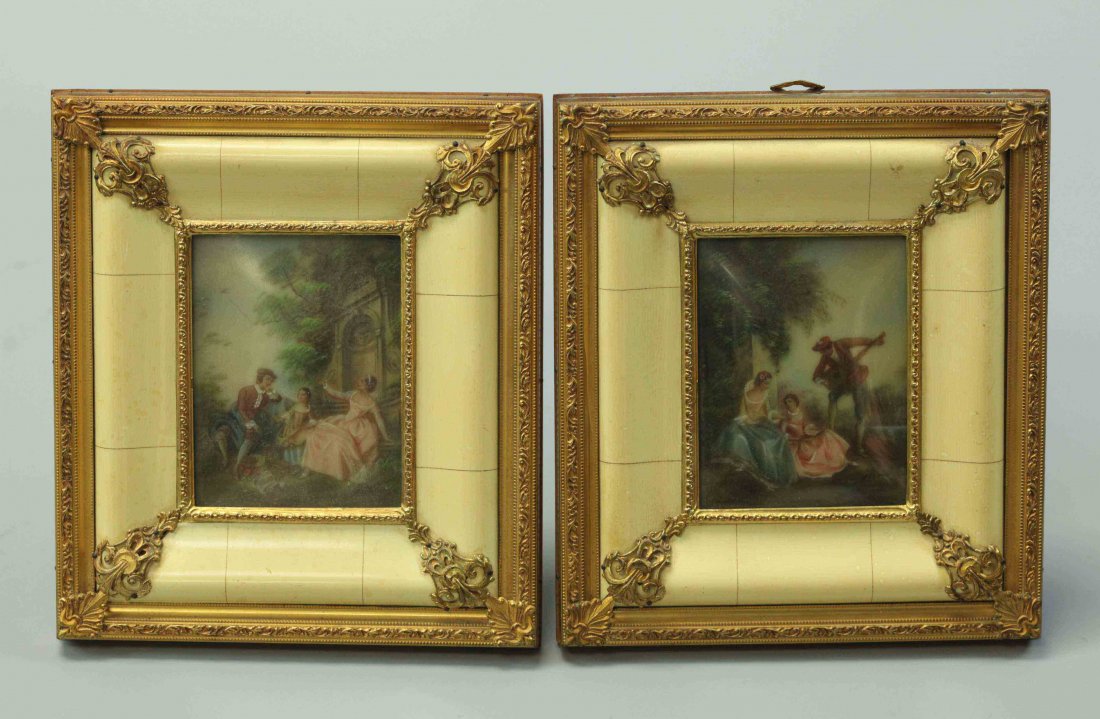 Two Nice Miniatures In Gilt Frames (1 of 8)