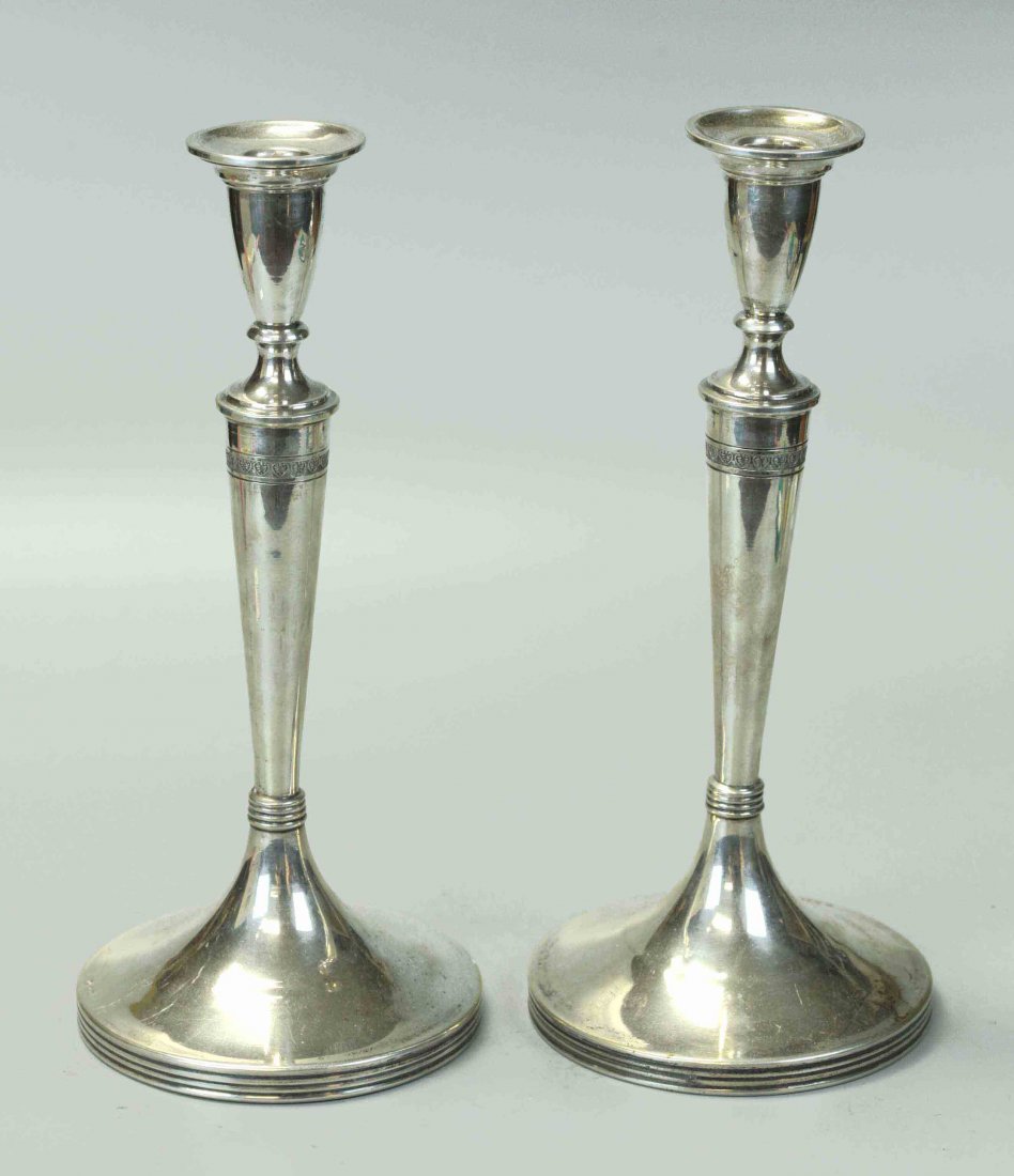 Two Candlesticks, 19th Century, German (1 of 7)