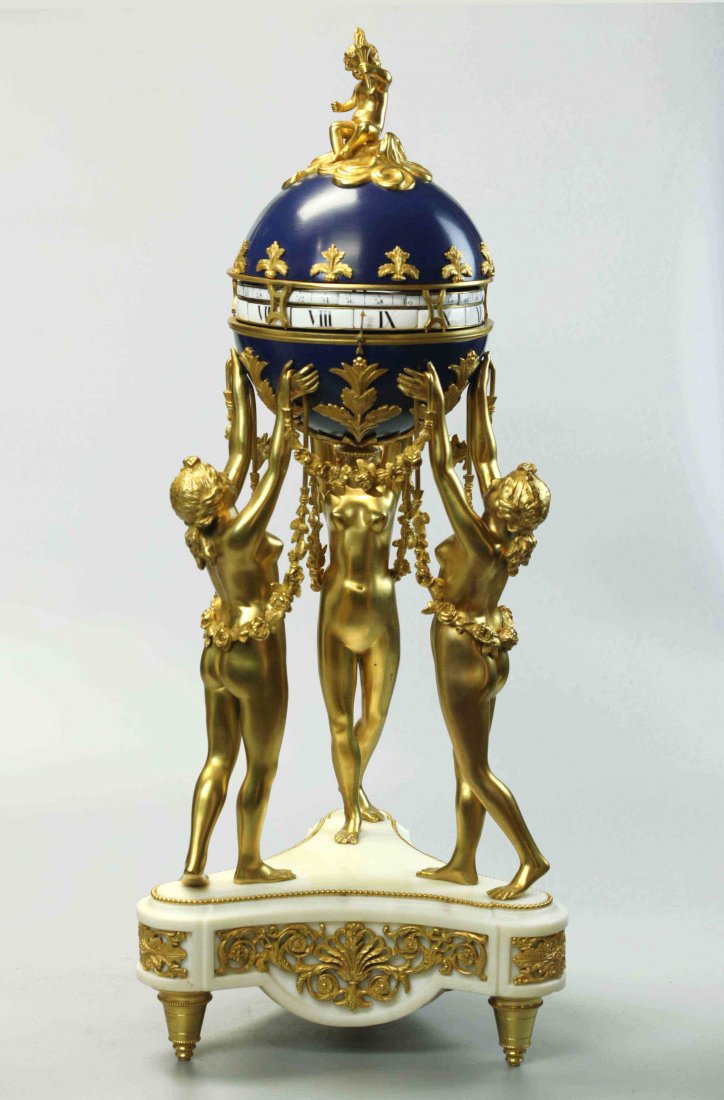 Annular Dial, 19th Century, Dore Bronze Clock (1 of 7)