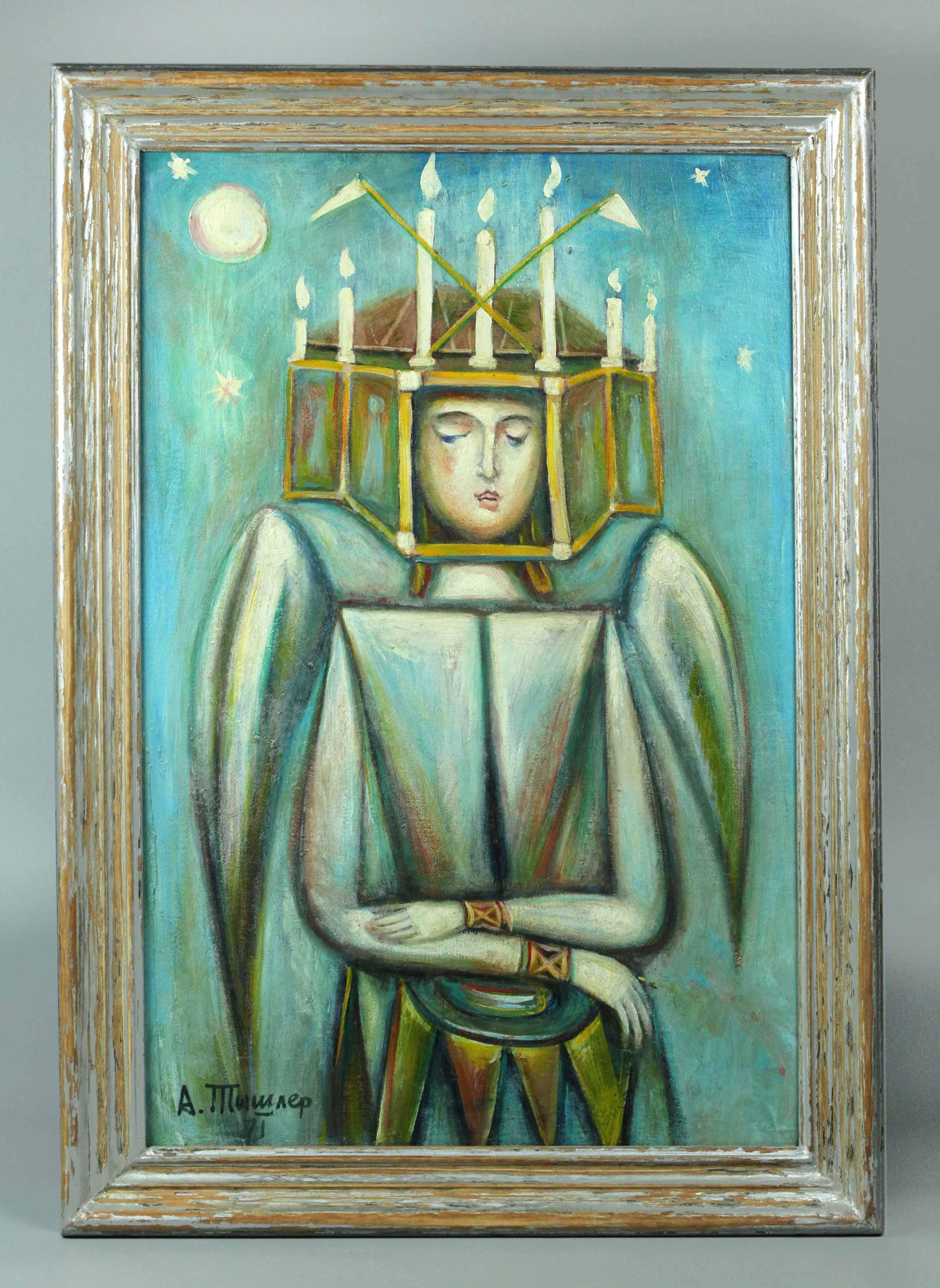 Alexander Tyshler, Oil on Panel, signed (1 of 6)