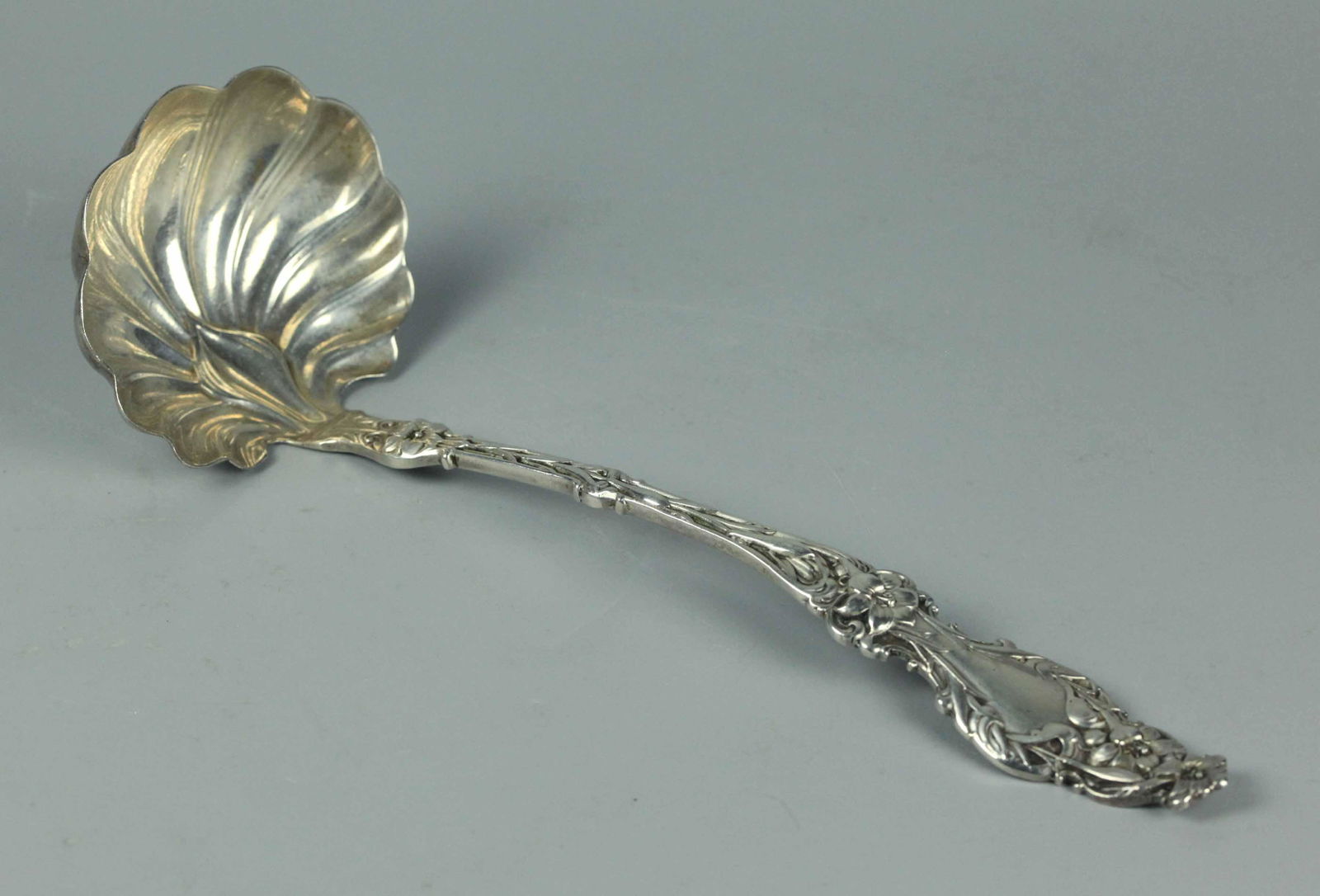 Large Stealing Silver Soup Tureen Spoon (1 of 7)