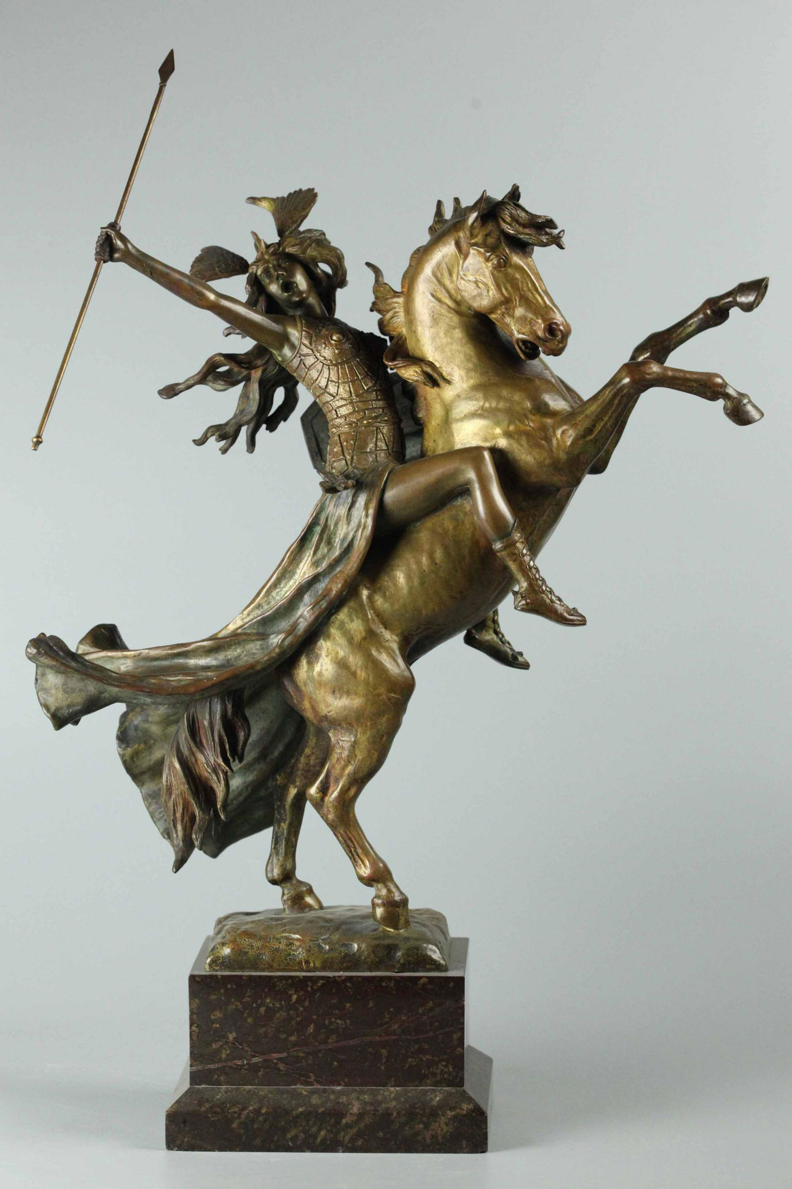 19th Century Bronze Statue, signed (1 of 10)