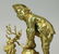 Boy Putting Ice Skate on His Foot, Dore Bronze - 4